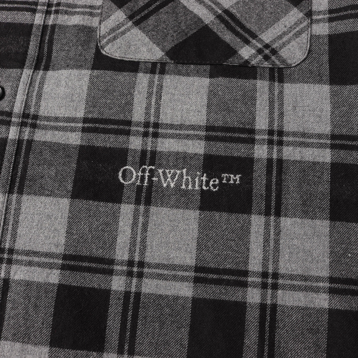 24AW グラフィックプリント チェック フランネルシャツ(Character Check Flann Shirt)