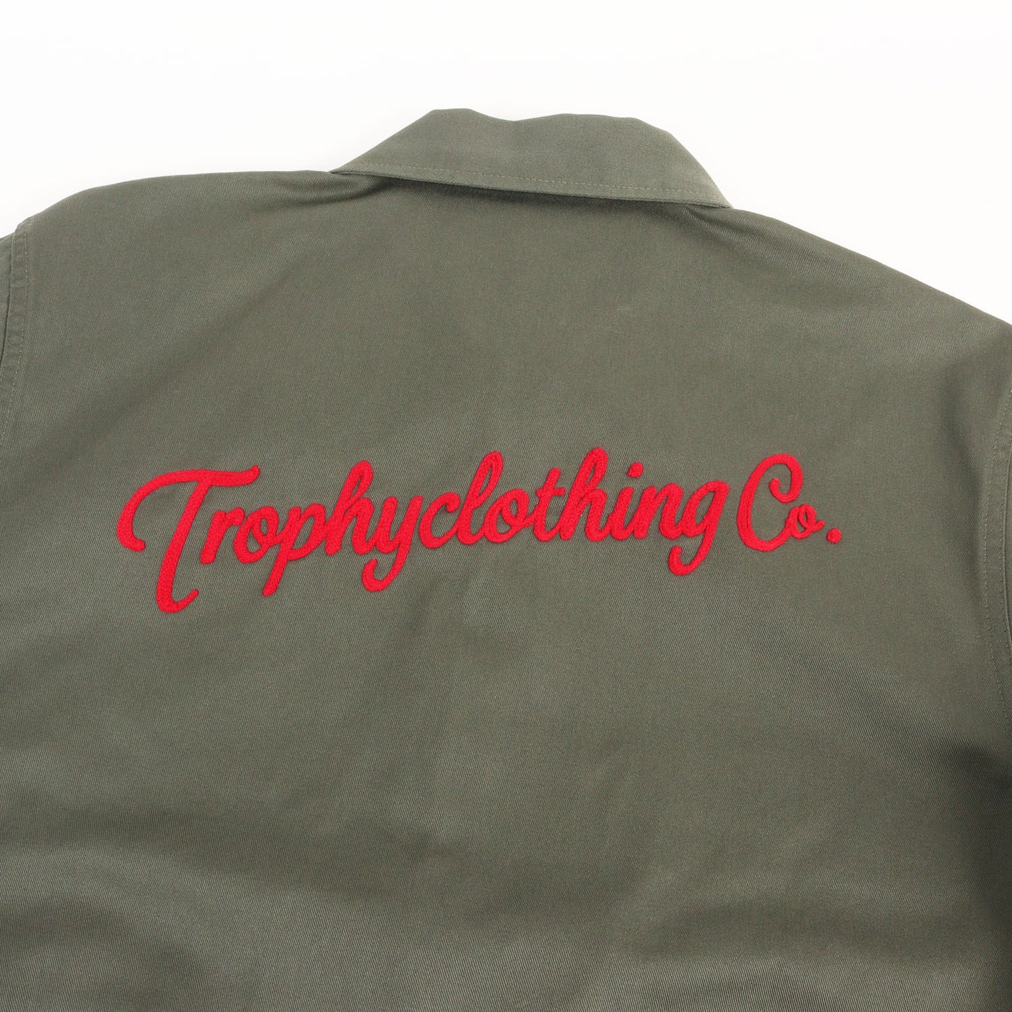 ワッペン付き T/Cツイル ワークジャケット(Gas Worker Jacket)
