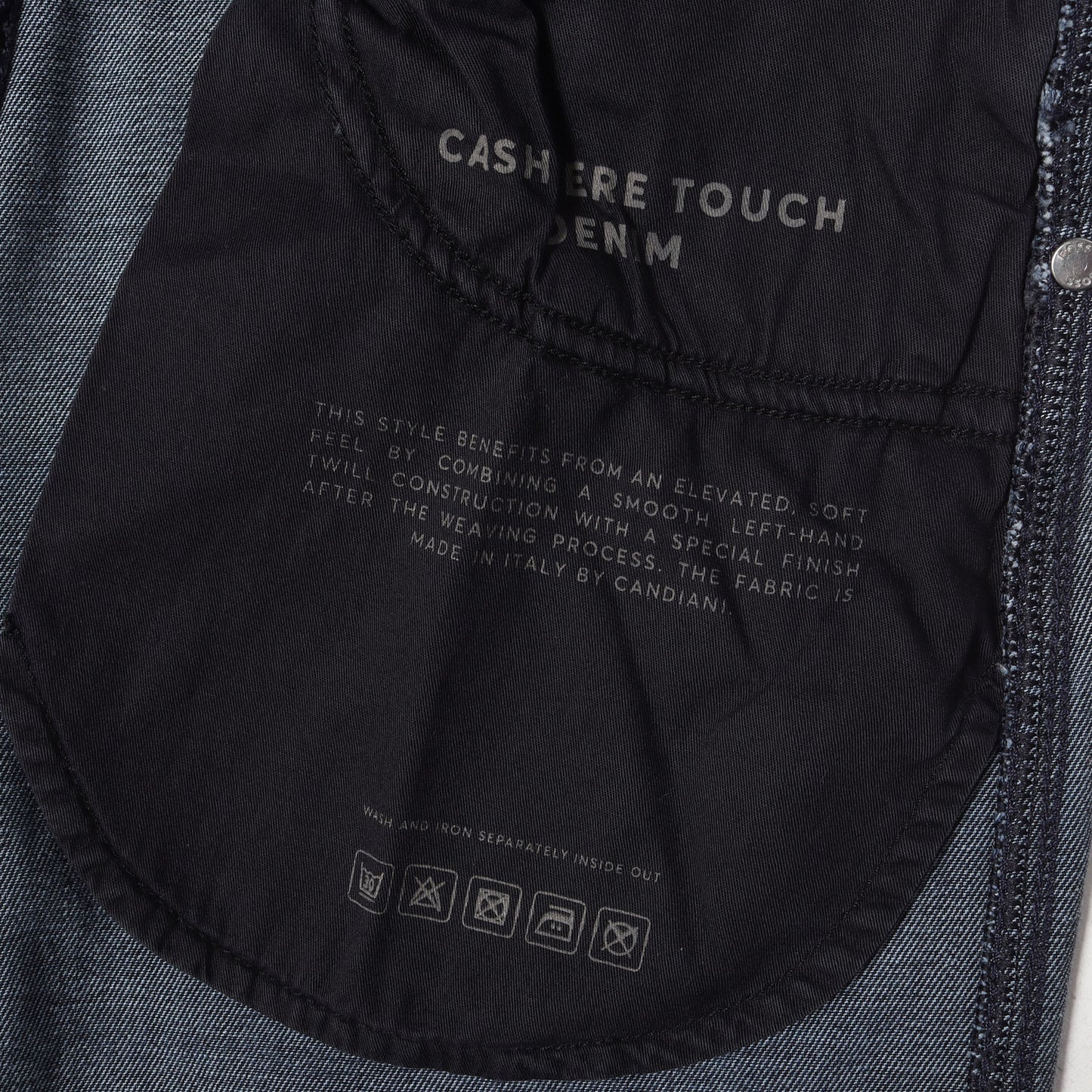 現行タグ カシミアタッチ スリム ストレッチ デニムパンツ