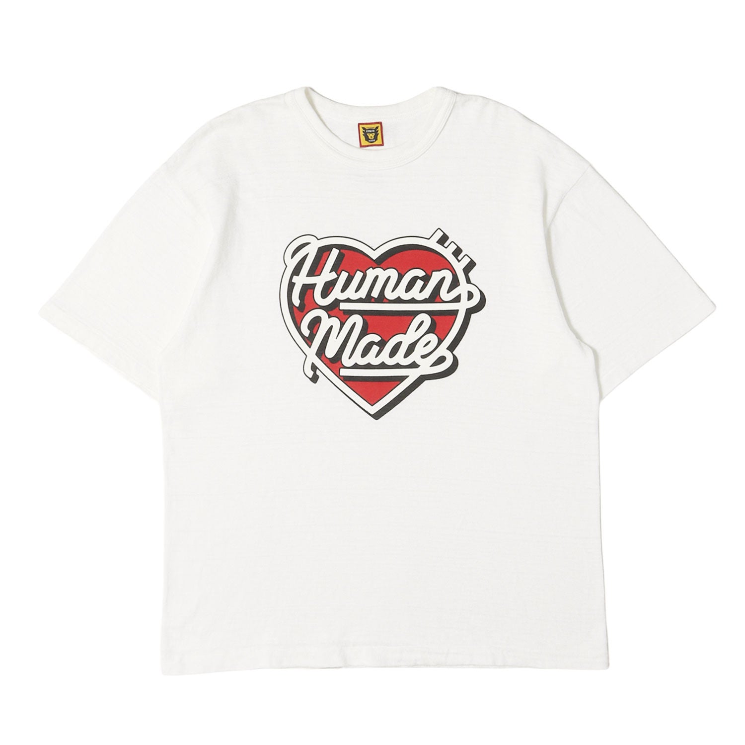 HUMAN MADE (ヒューマンメイド) 24AW ハートロゴ プリント Tシャツ 