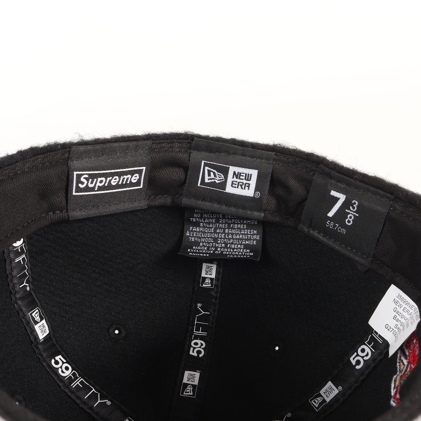 24AW ×NEW ERA ブラッシュドウール BOXロゴ ベースボールキャップ(Brushed Wool Box Logo New Era)