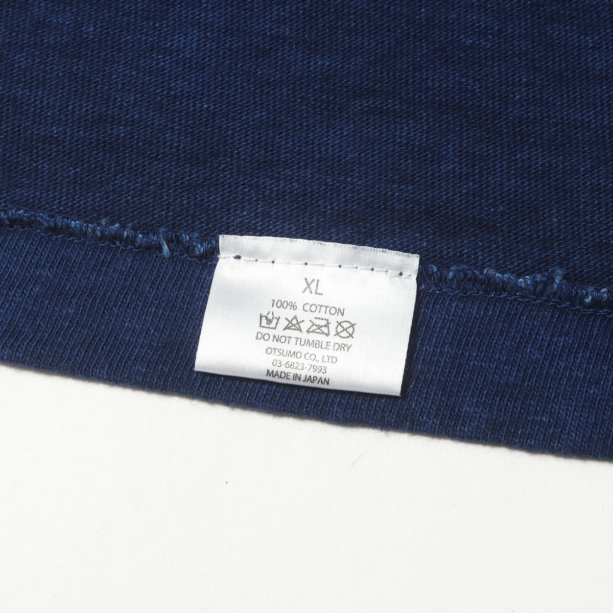 24SS タイガー 抜染プリント インディゴ Tシャツ(INDIGO DYED T-SHIRT)