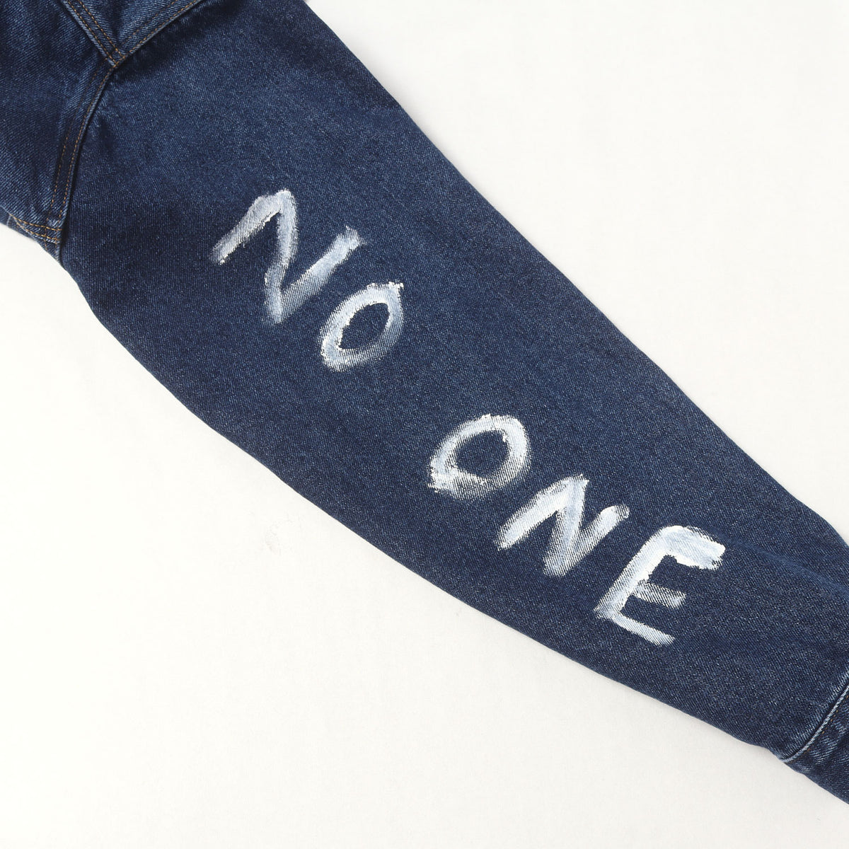 23SS Cell Division 落書きグラフィック 3rdタイプ デニムジャケット(Jesus Denim Jacket)