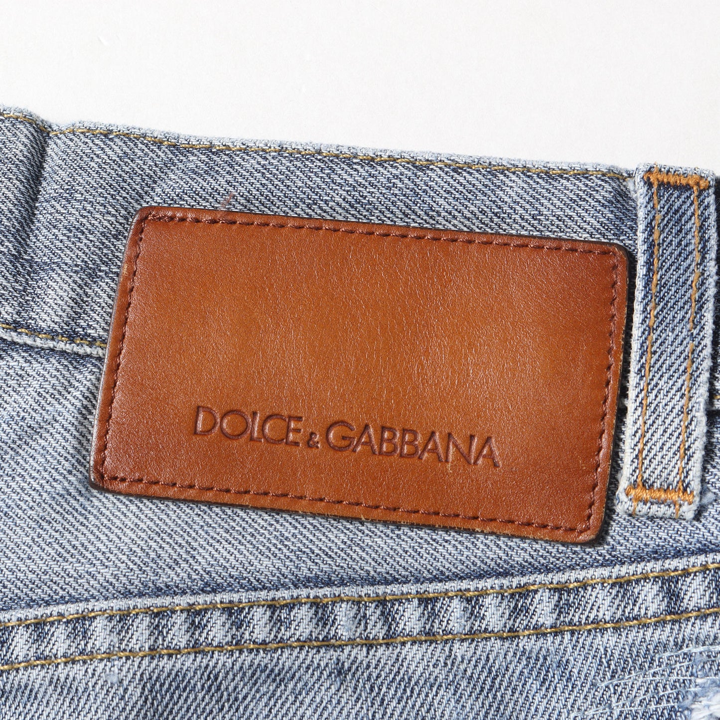 クラッシュ リペア 加工 ストレート デニム パンツ (G4L1CP G8O85) / ジーンズ DENIM CLASSIC 16