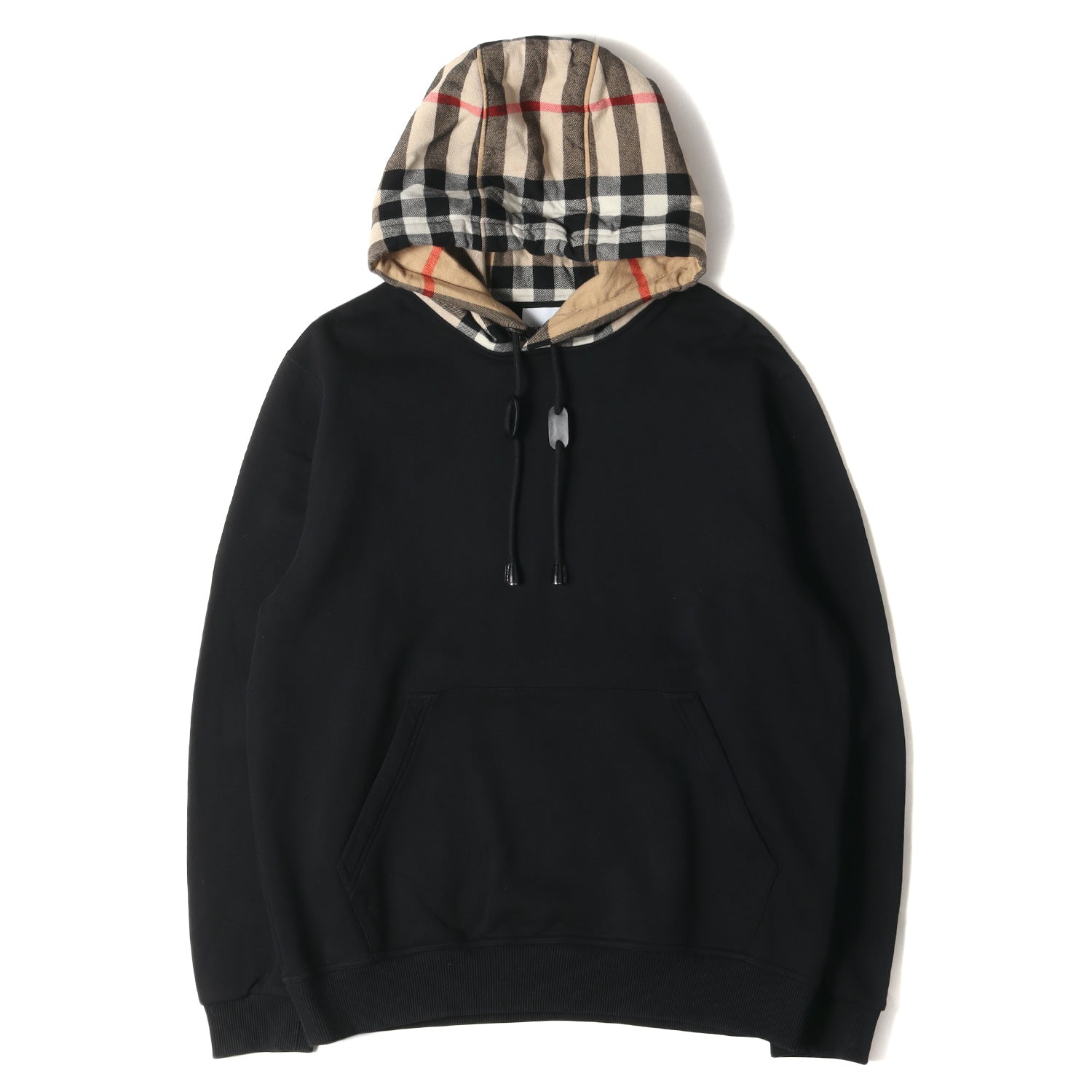 BURBERRY (バーバリー) 23SS ノバチェック フード コットン スウェット パーカー (8058117) / フーディー プルオーバー  裏起毛 – ブランド古着の通販・買取 | BEEGLE by Boo-Bee