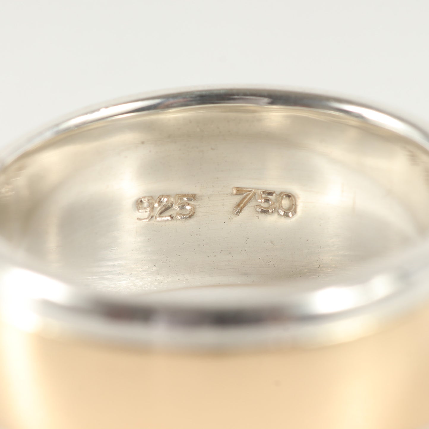 コンビ H ロゴ リング / 指輪 シルバー Ag925 Au750 ジュエリー アクセサリー