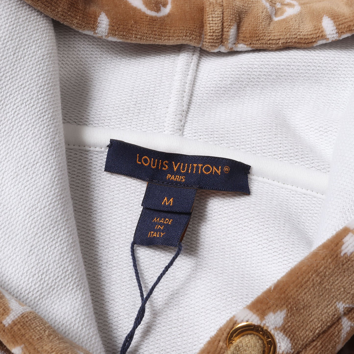 24SS モノグラム タウアリング フーディー (1AC2HZ) / 総柄 ベロア パーカー プルオーバー 定番 ベーシック ラグカジ ラグジュアリー カジュアル