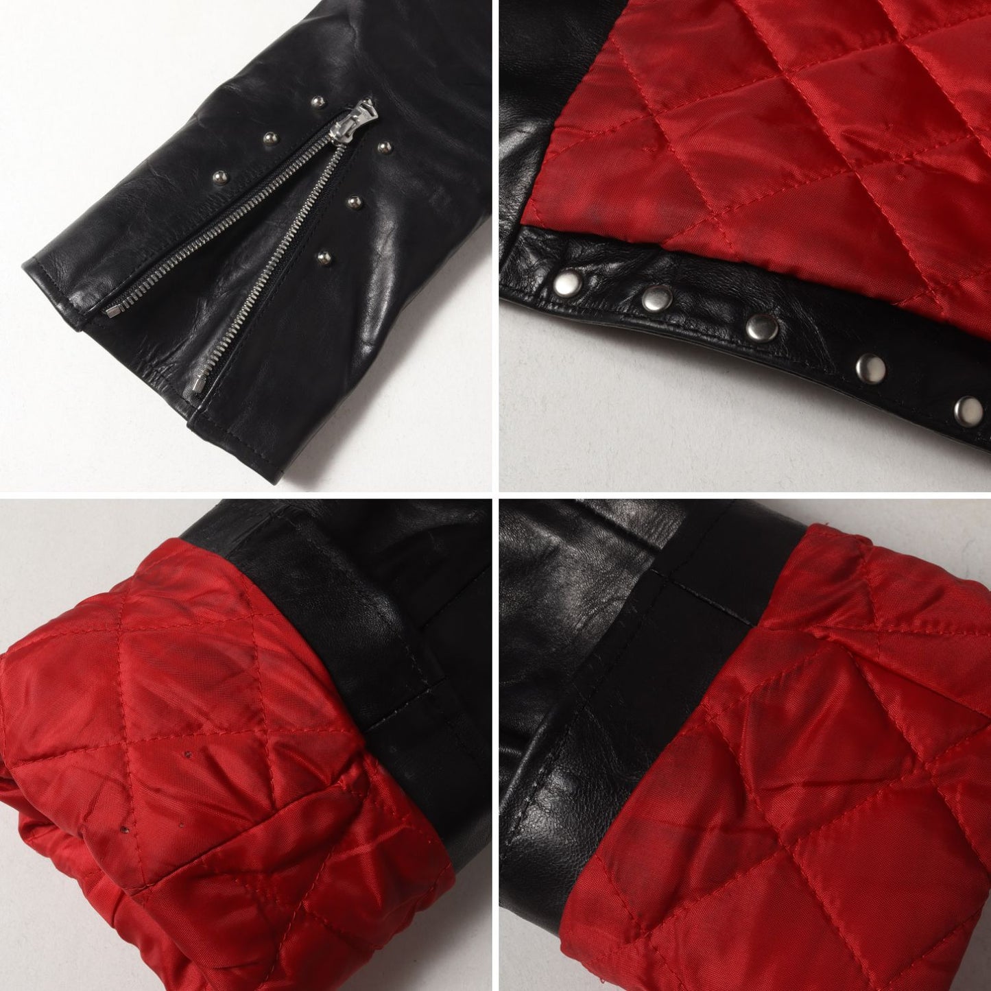 21AW × BACKLASH スタッズ ホースレザー スタッズ シングル ライダース ジャケット (スタッズホースJKT HX-Y91-702) / ブルゾン