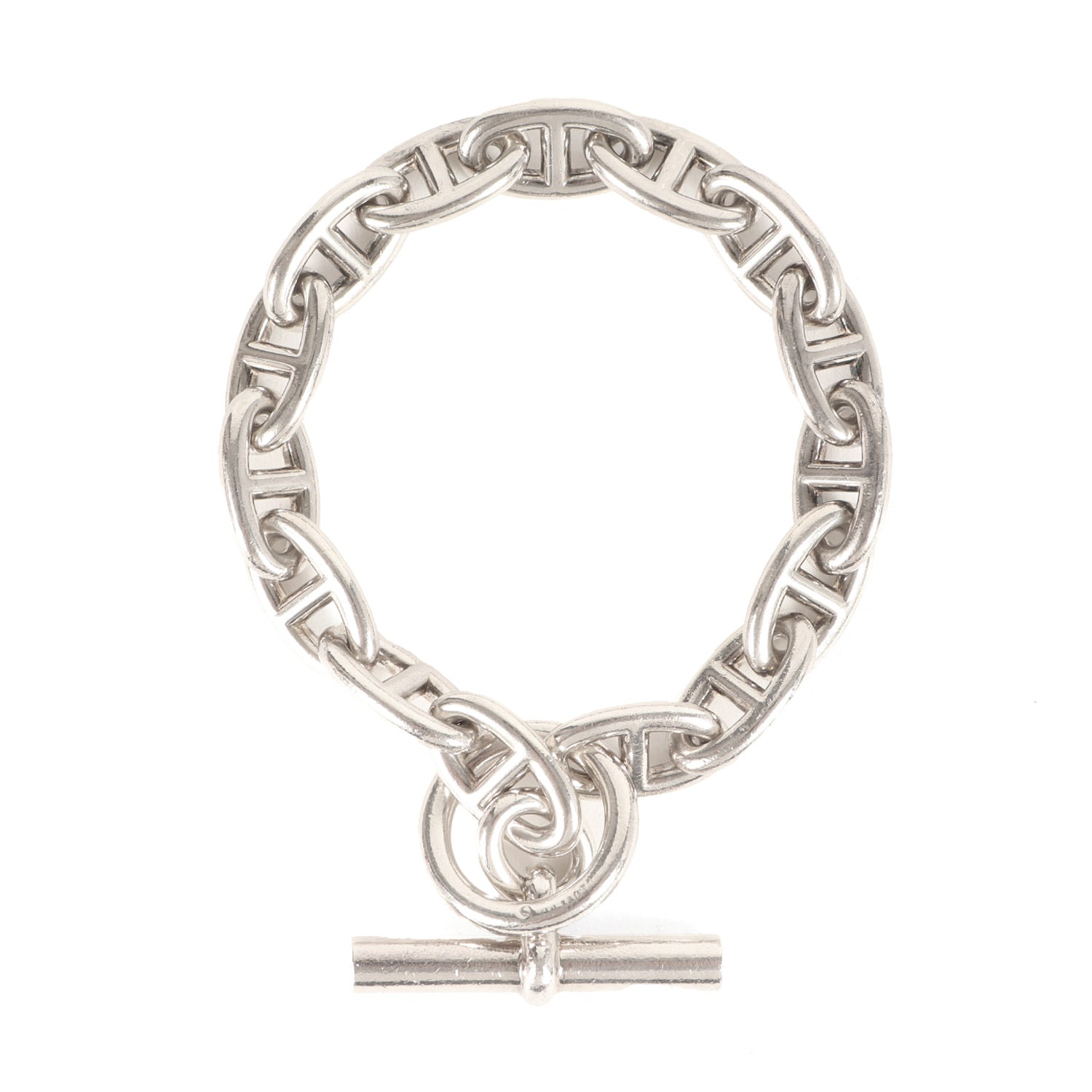 HERMES (エルメス) シェーヌダンクル ブレスレット GM (Chaine dancre