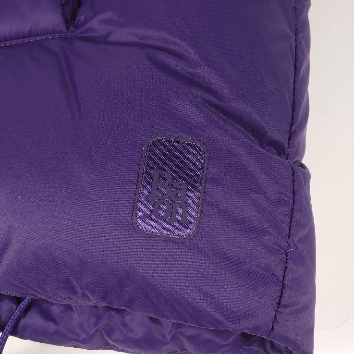 フーデッド ハイネック ダブルジップ ダウンジャケット (MDOUBLE B WLT BACPIGIA 409)