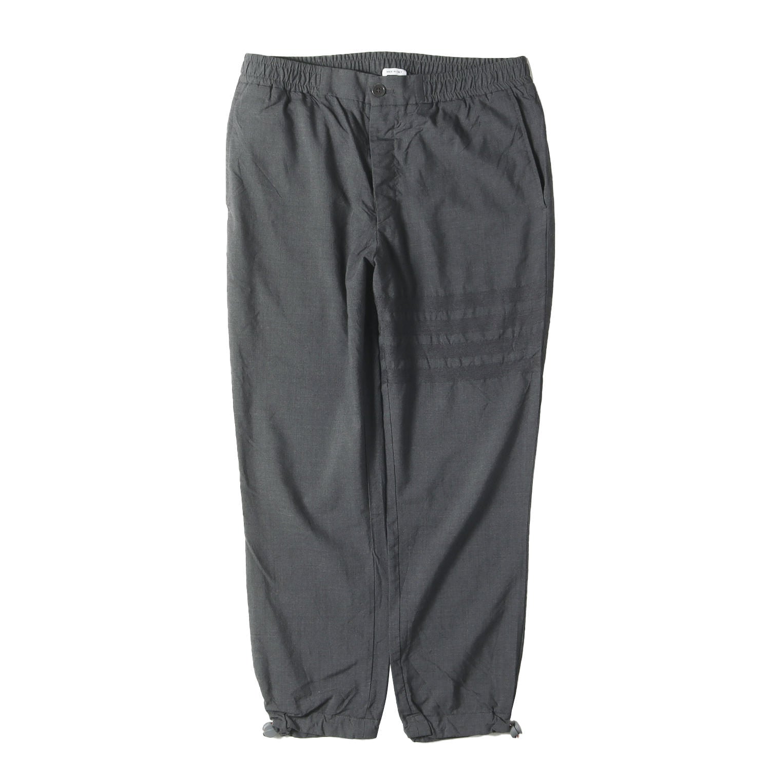 THOM BROWNE トムブラウン　ウール　パンツ　スラックス　サイズ1 定価18万】THOM BROWNE special flannel wool slacks pants made in