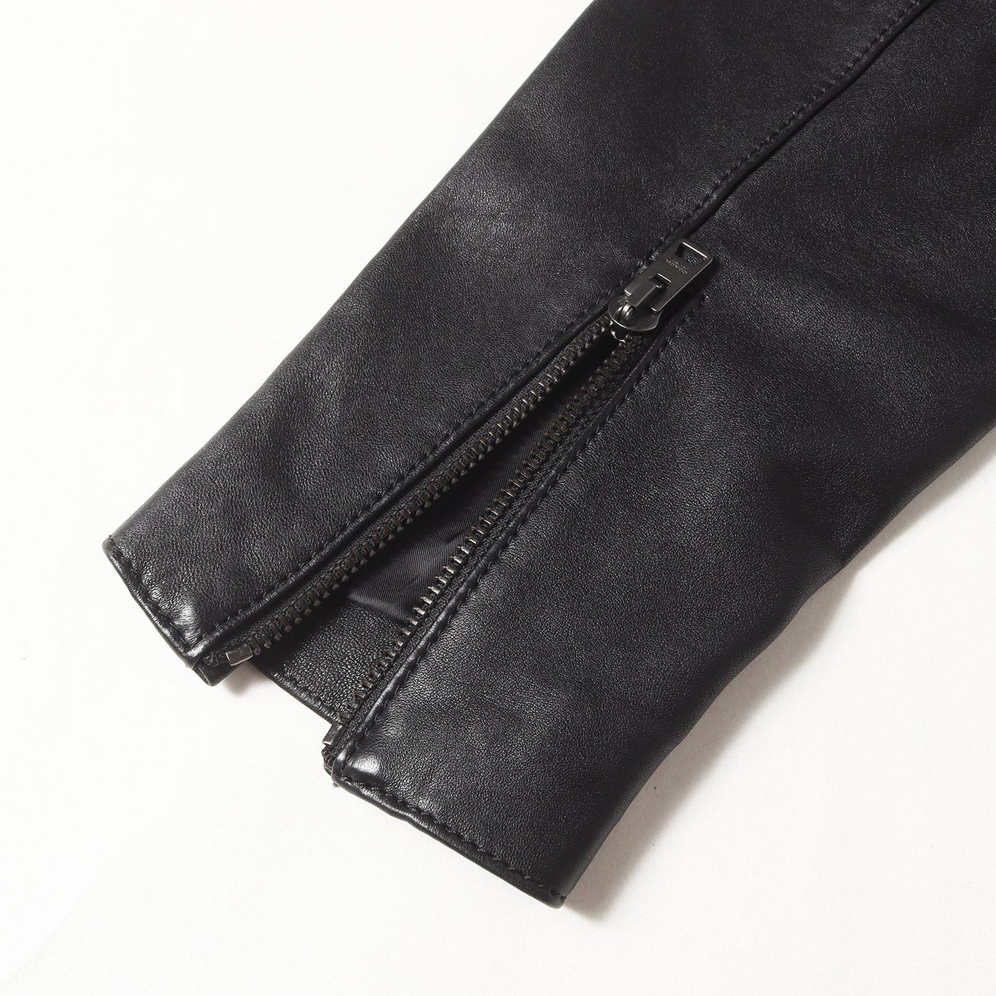 シングル ラムレザー ライダース ジャケット (88799)