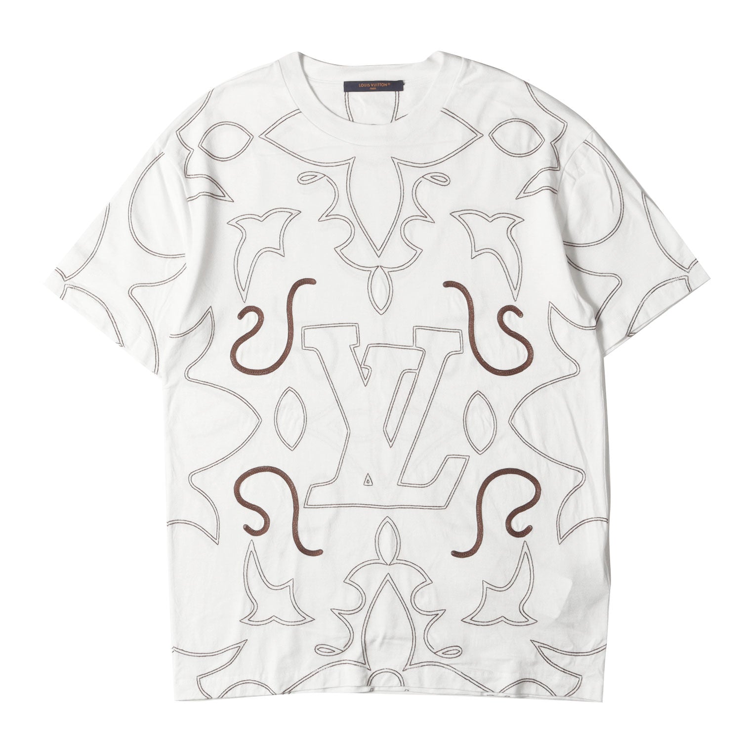 LOUIS VUITTON (ルイヴィトン) 24AW LV アラベスク モチーフ ロゴ 刺繍  