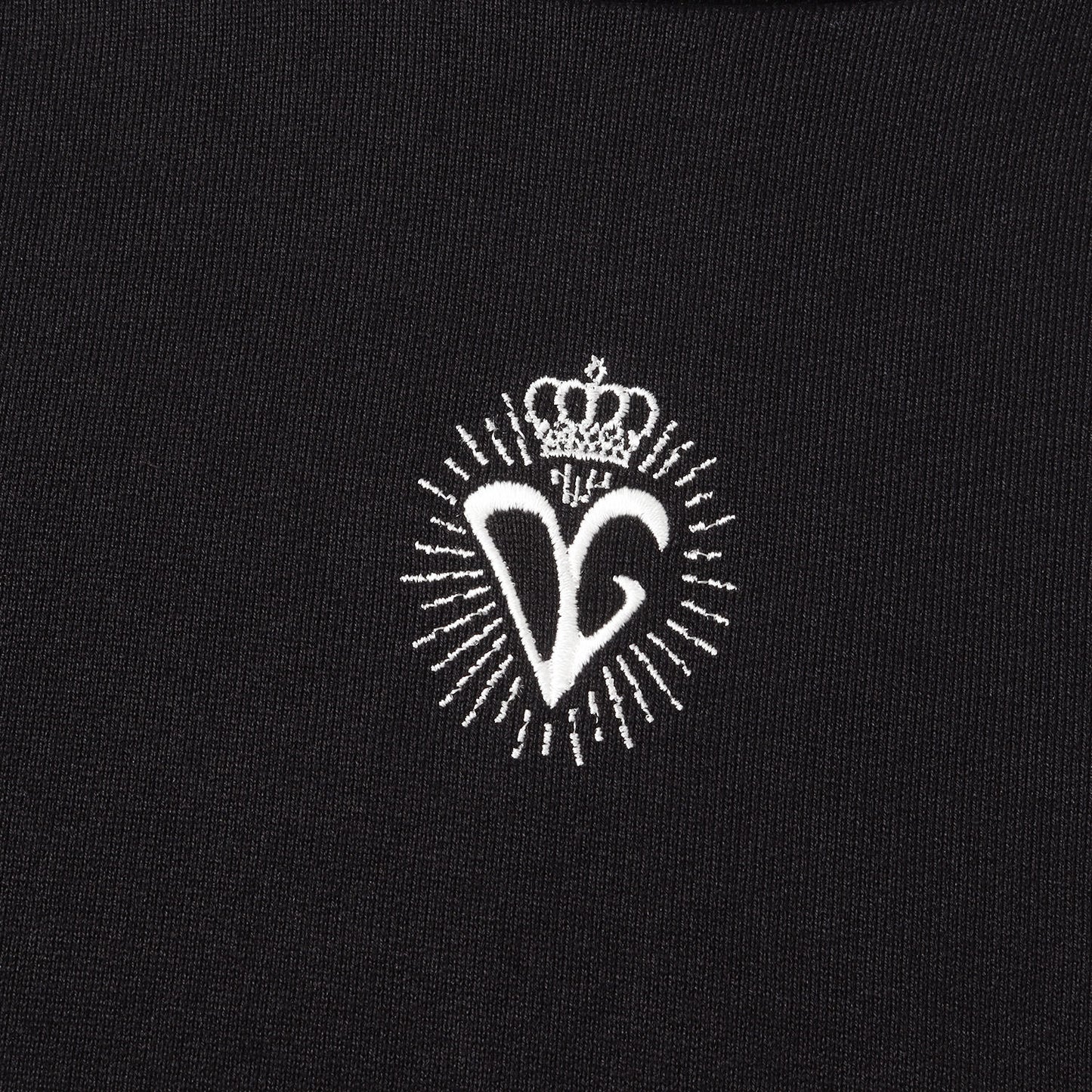 21AW DG ロゴ ハート クラウン 刺繍 スウェット パーカー (G9PZ9Z G7WXY) / 裏毛