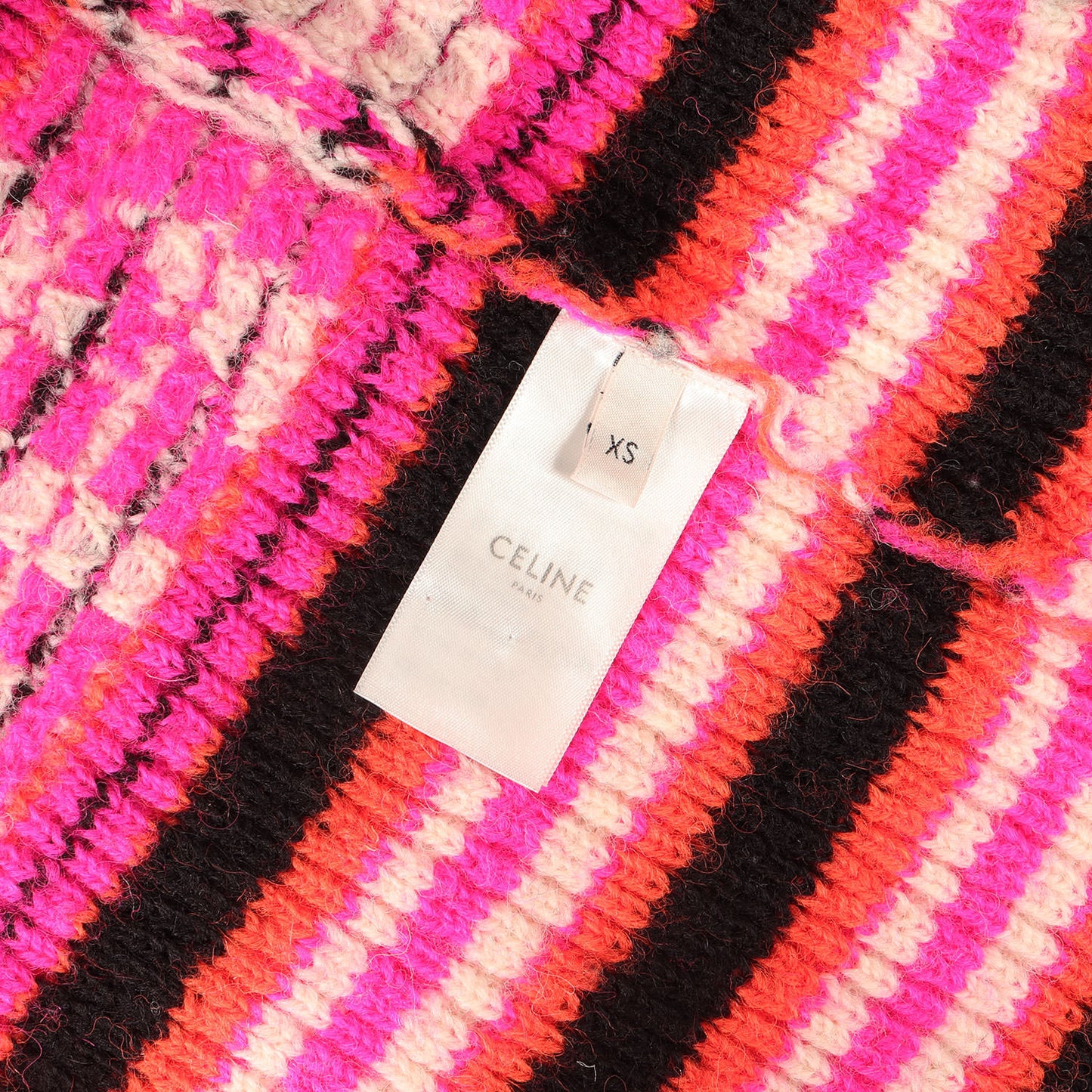 23SS ロゴジャガード ウール ニット Vネック カーディガン (2AC91579S)