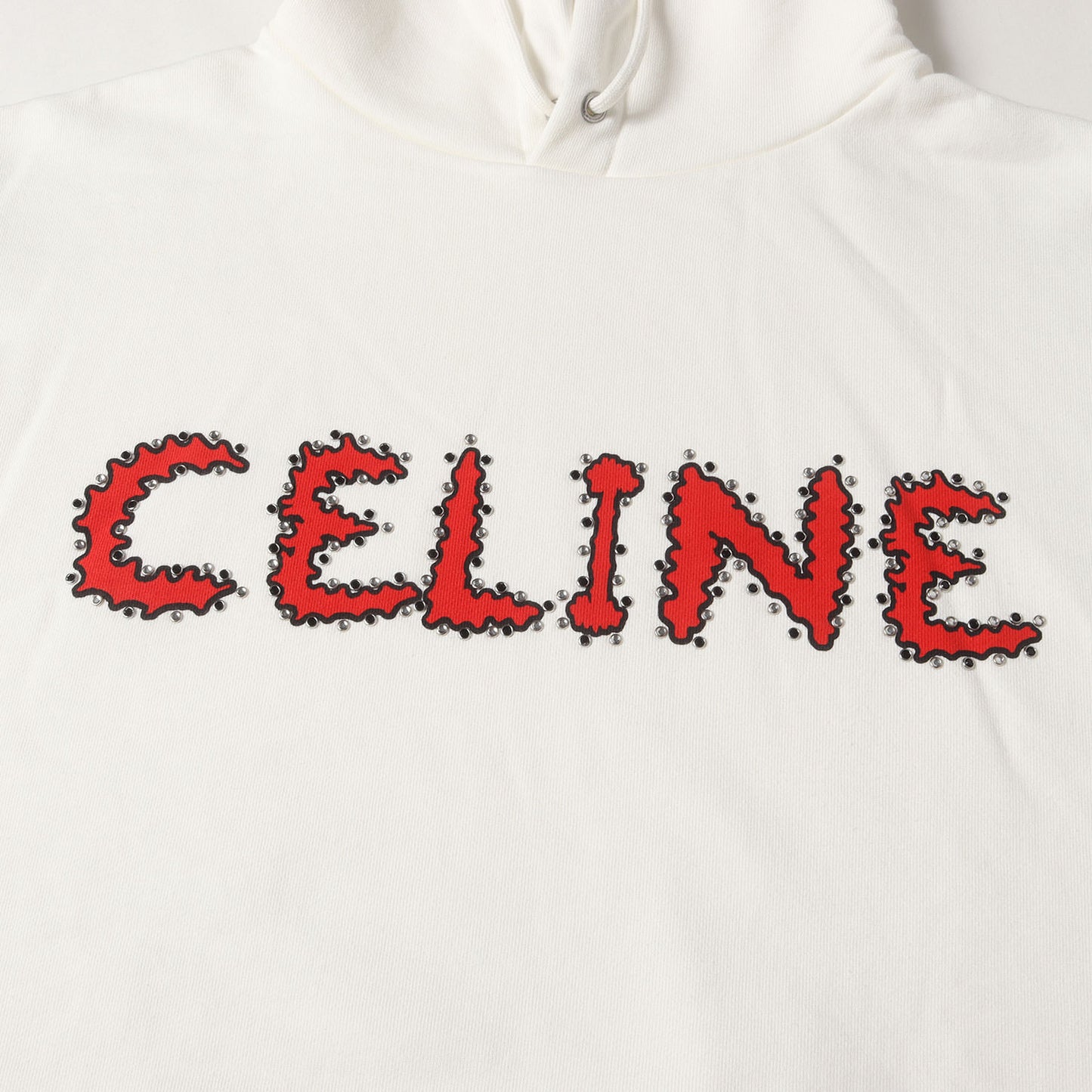 23SS ラインストーン ロゴ スウェット プルオーバー フーディ (2Y88B670Q) / 裏毛