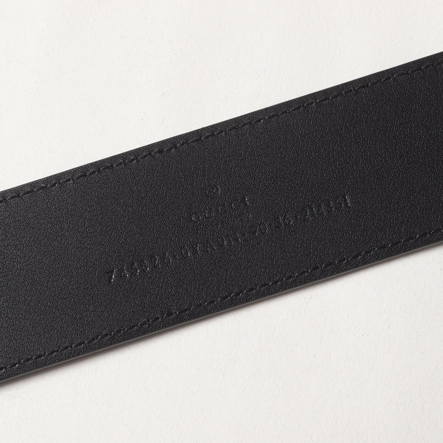 GGバックル レザー ベルト (745826)