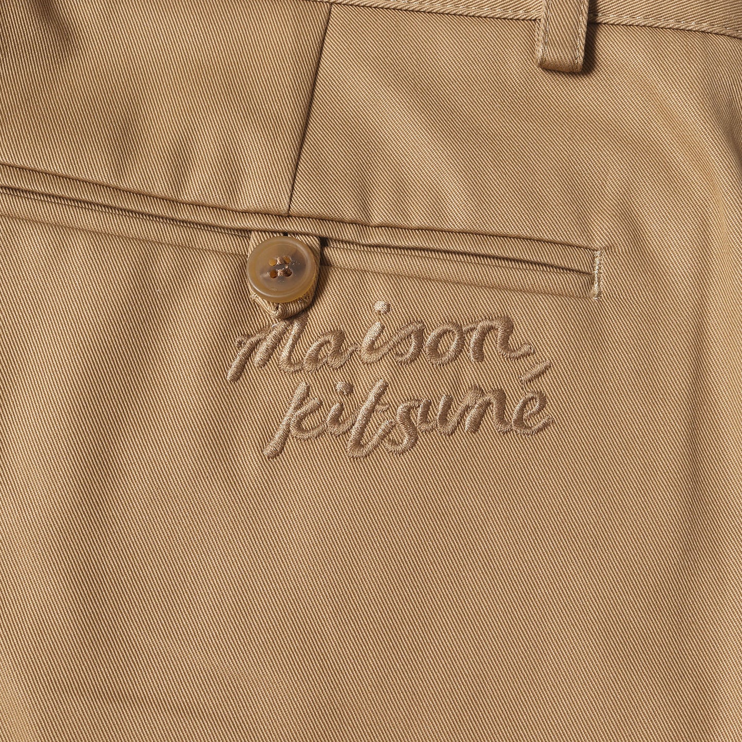 23AW ストレート チノ トラウザー ワーク パンツ (LM01102WW0078) / ジッパーフライ