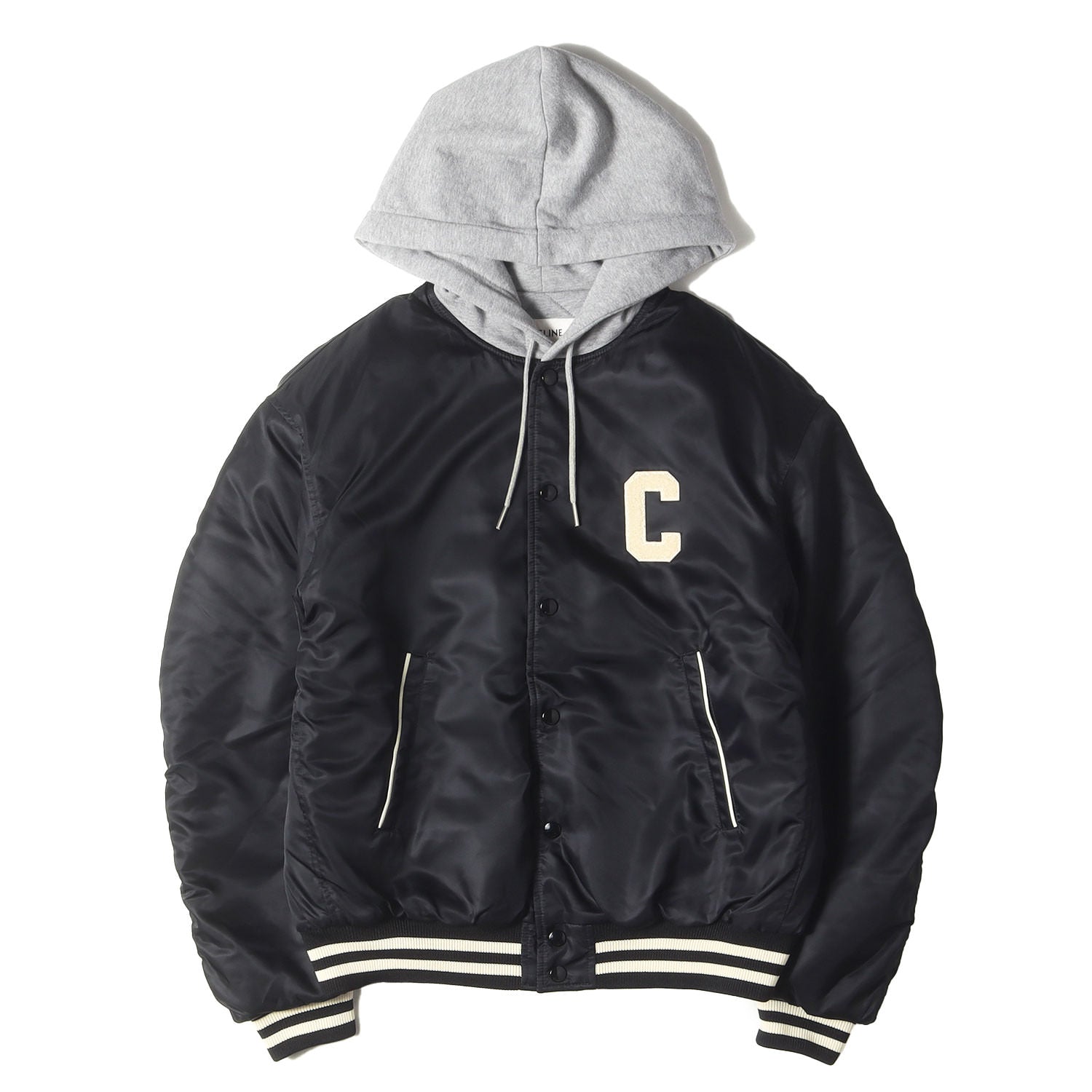 CELINE (セリーヌ) 23AW スウェットフード パテッド テディ ジャケット Celine テディジャケット 23AW