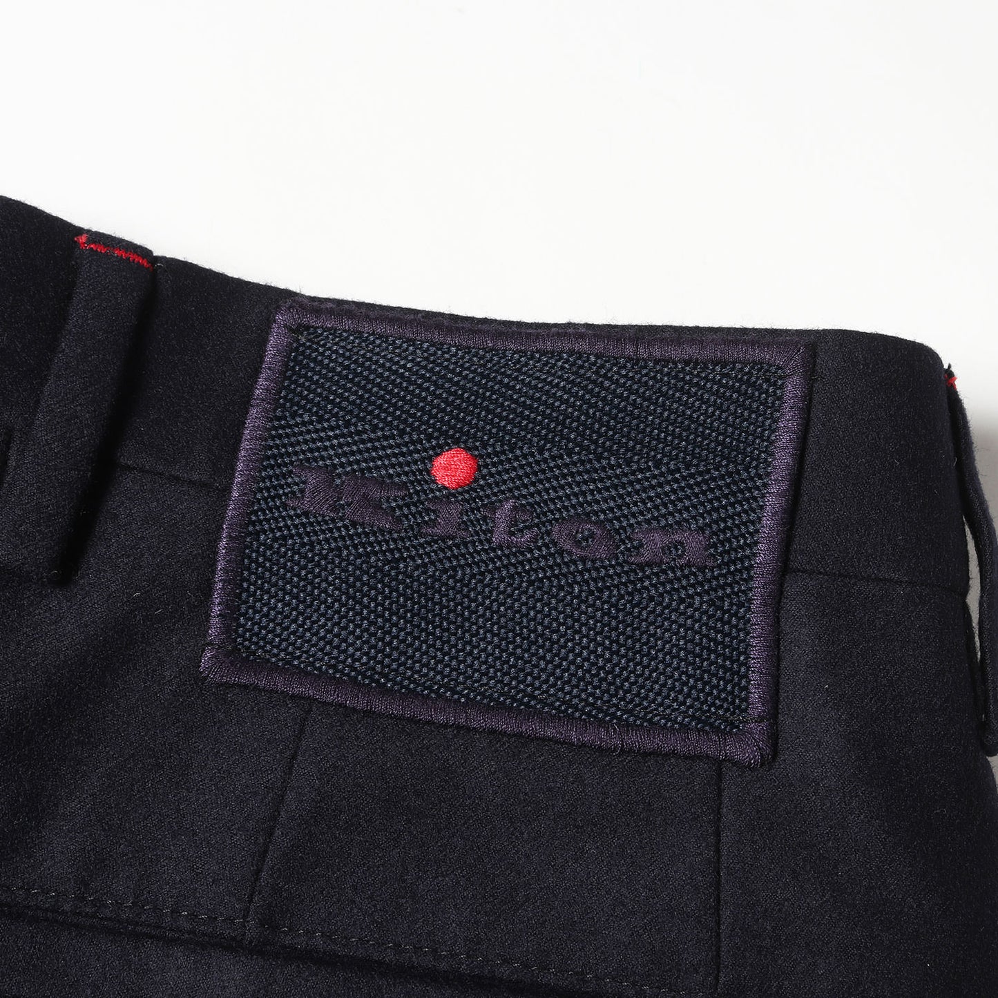 近年モデル スリム テーパード サキソニー トラウザー スラックス パンツ (UFPP79K03177) / MADE IN ITALY