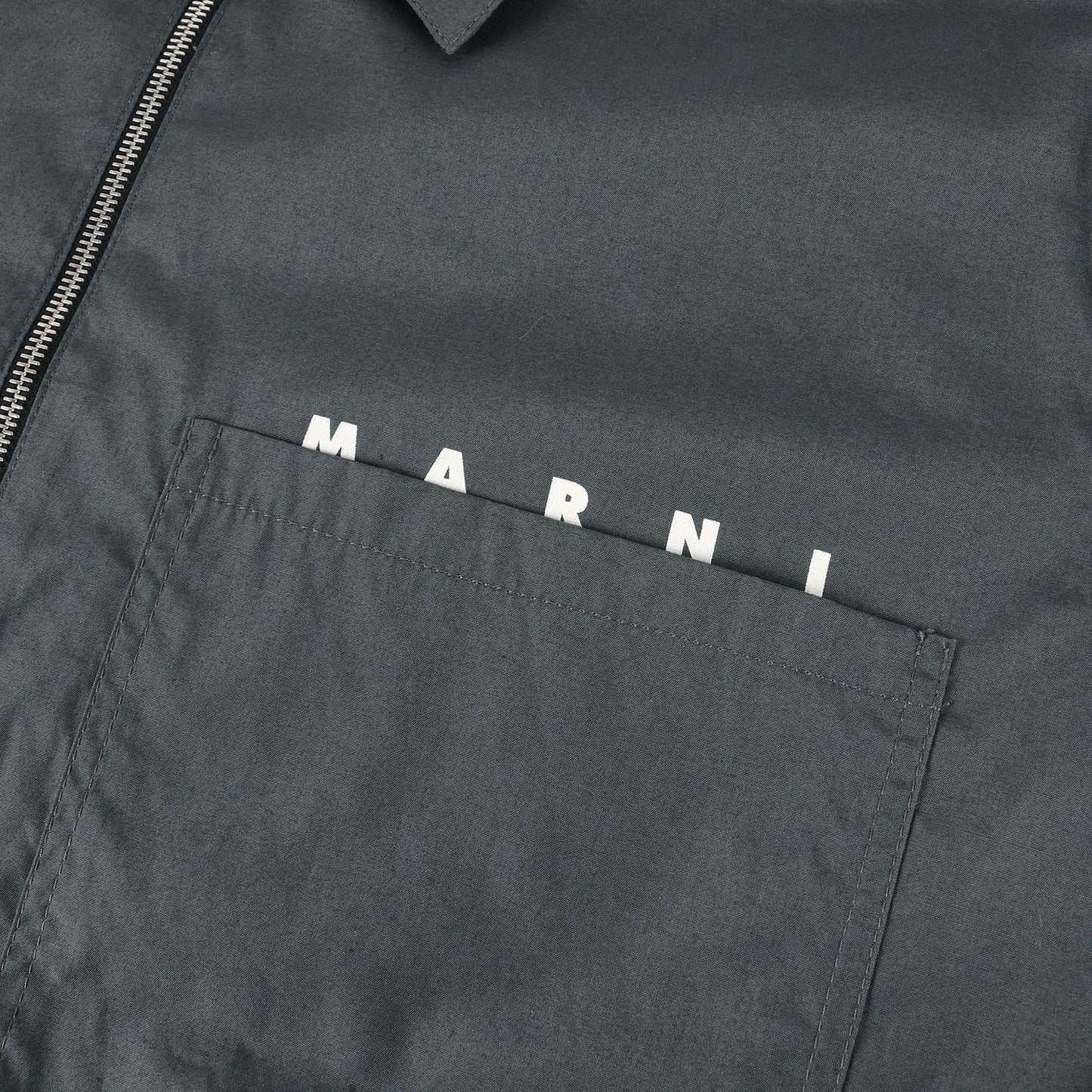 25AW オーガニック ポプリン ジップアップ シャツ