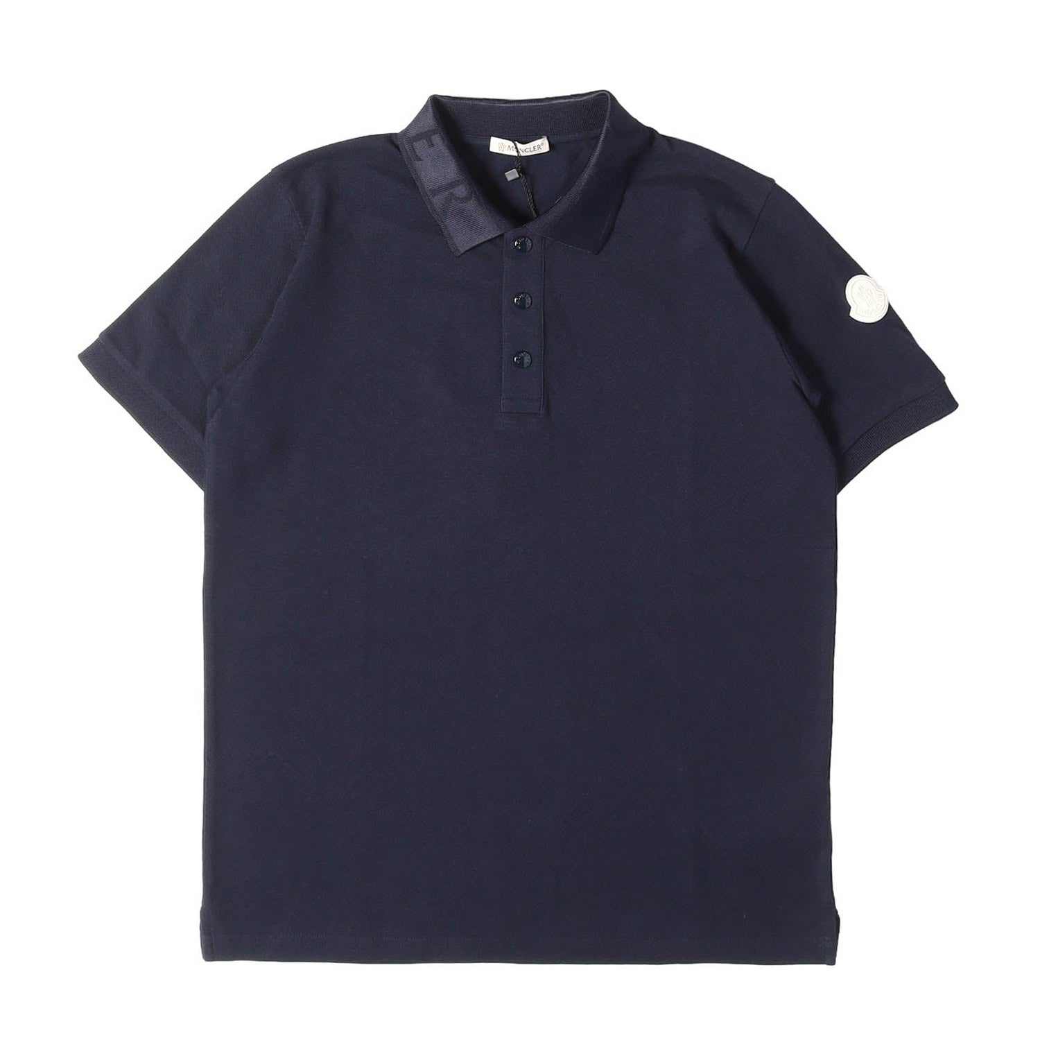 MONCLER (モンクレール) 22SS ロゴジャガード ピケ ポロシャツ (MAGLIA 