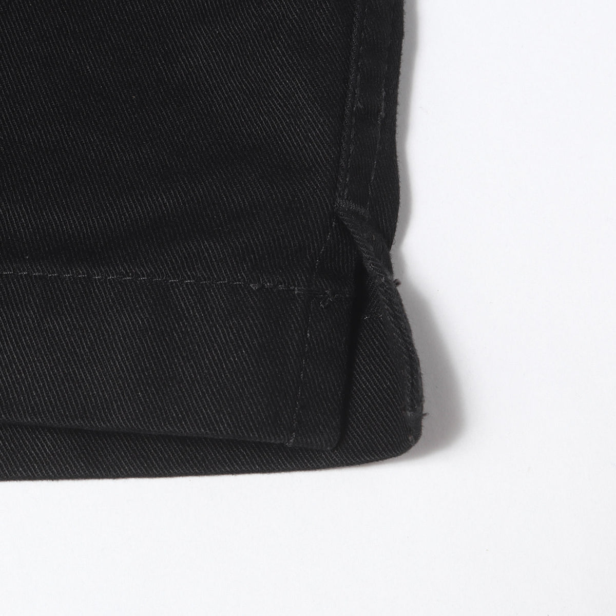 25SS カサンドラロゴ刺繍 デニムシャツ (CASSANDRE OVERSHIRT IN COTTON LINEN GABARDINE)
