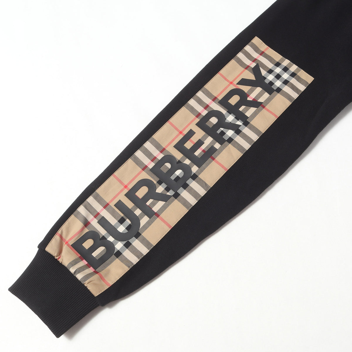 20SS ヴィンテージチェックパネル スウェット ジップパーカー