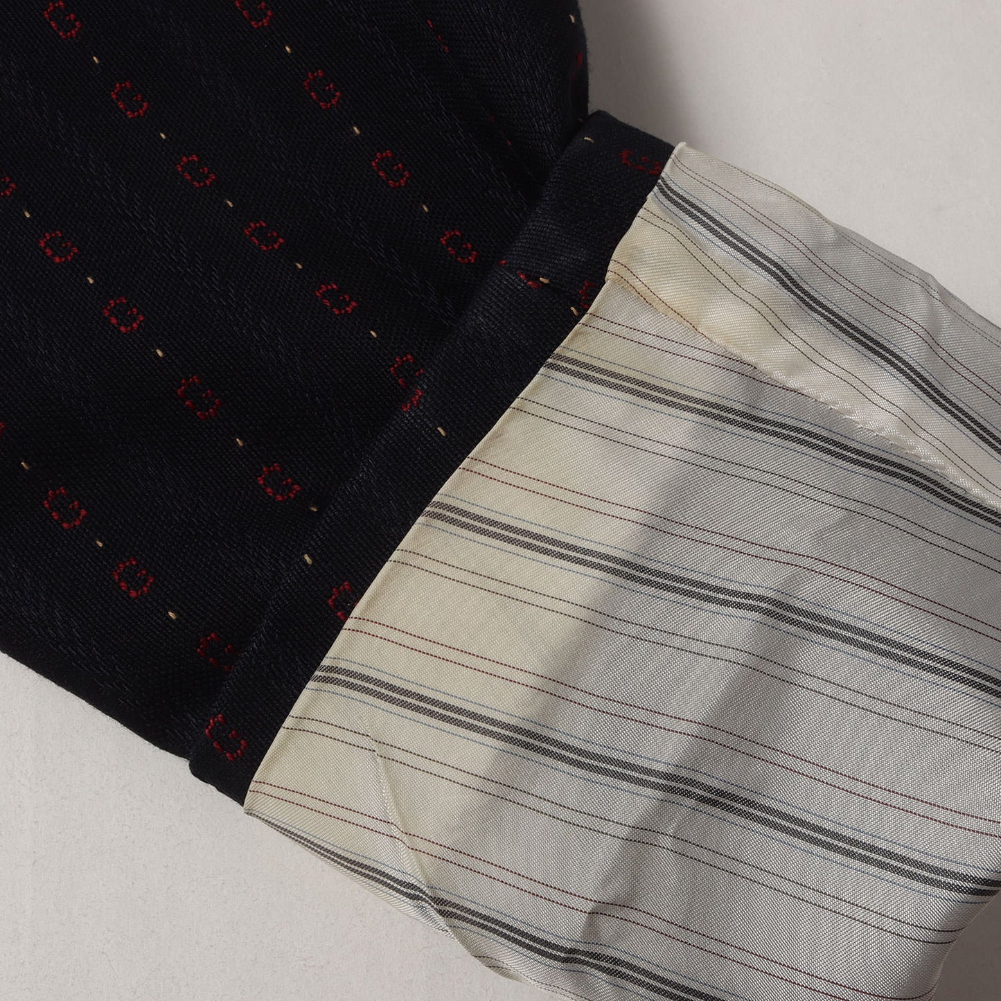 Gロゴストライプ 2B 金ボタン 紺ブレ ジャケット