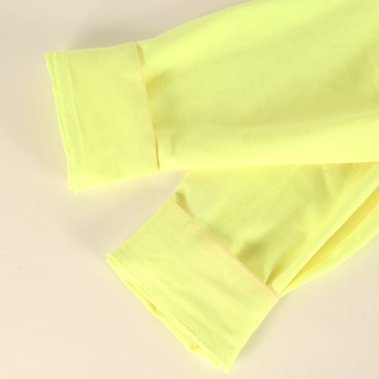 コンパスロゴワッペン付き ヘビーオンス ロングスリーブ Tシャツ (HEAVY COTTON JERSEY GARMENT DYED)
