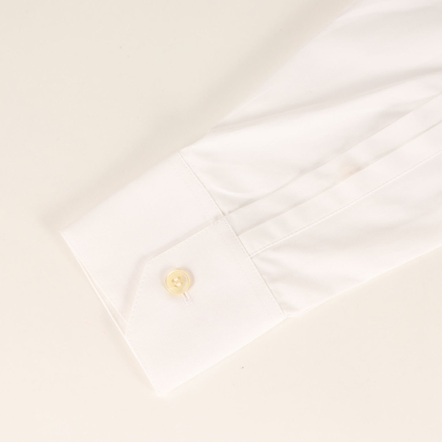 レギュラーカラー コットン ボタン ドレスシャツ (536096 Y216W)