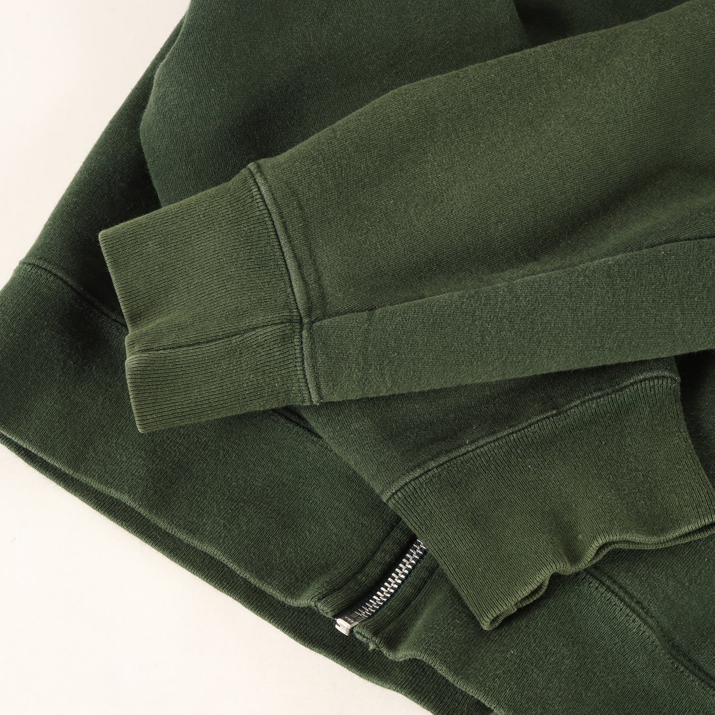 スモールBOXロゴ フルジップ スウェット パーカー (Contrast Zip Up Hooded Sweatshirt)
