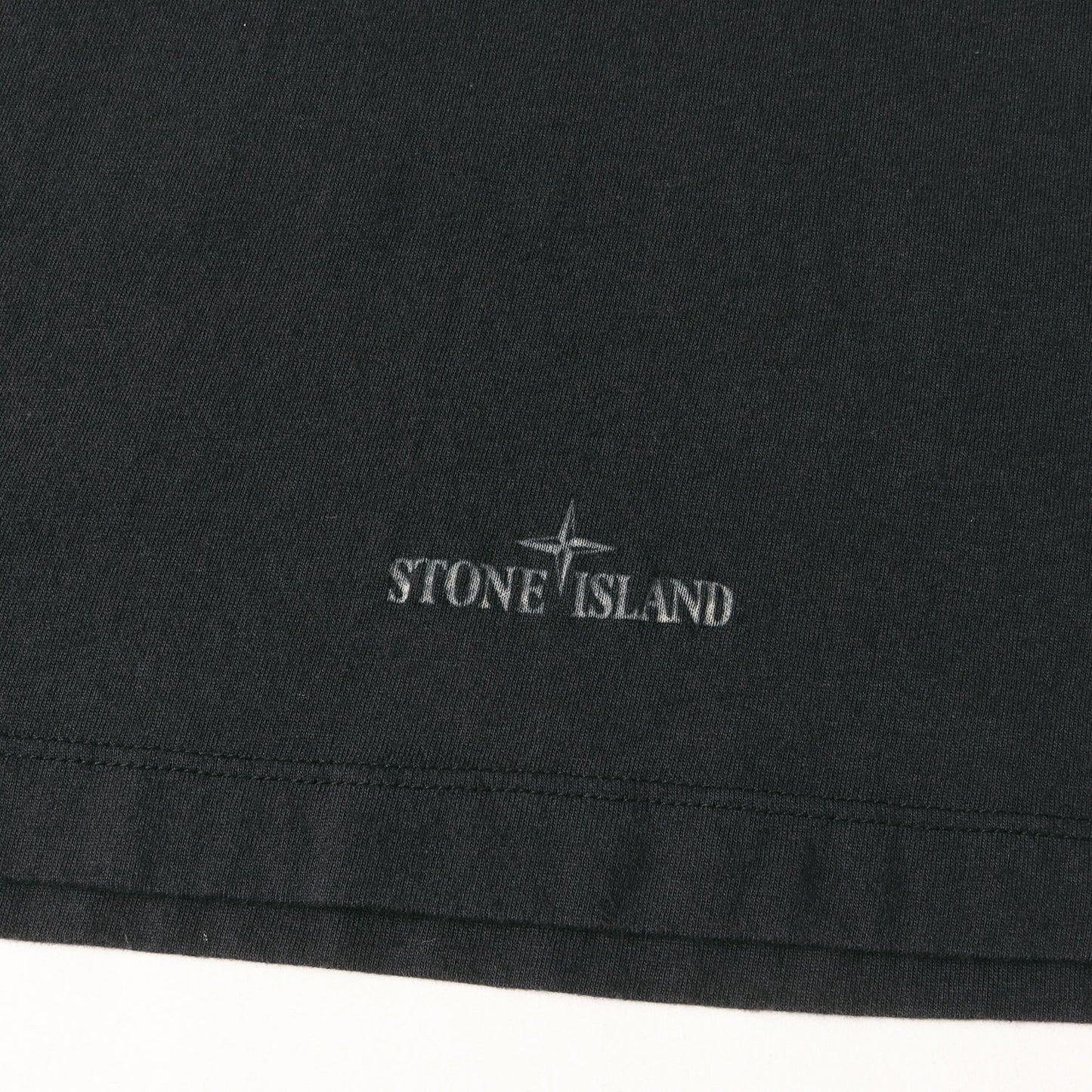ジップポケット付き ガーメントダイ ロングスリーブ Tシャツ (BRUSHED COTTON CANVAS GARMENT DYED)