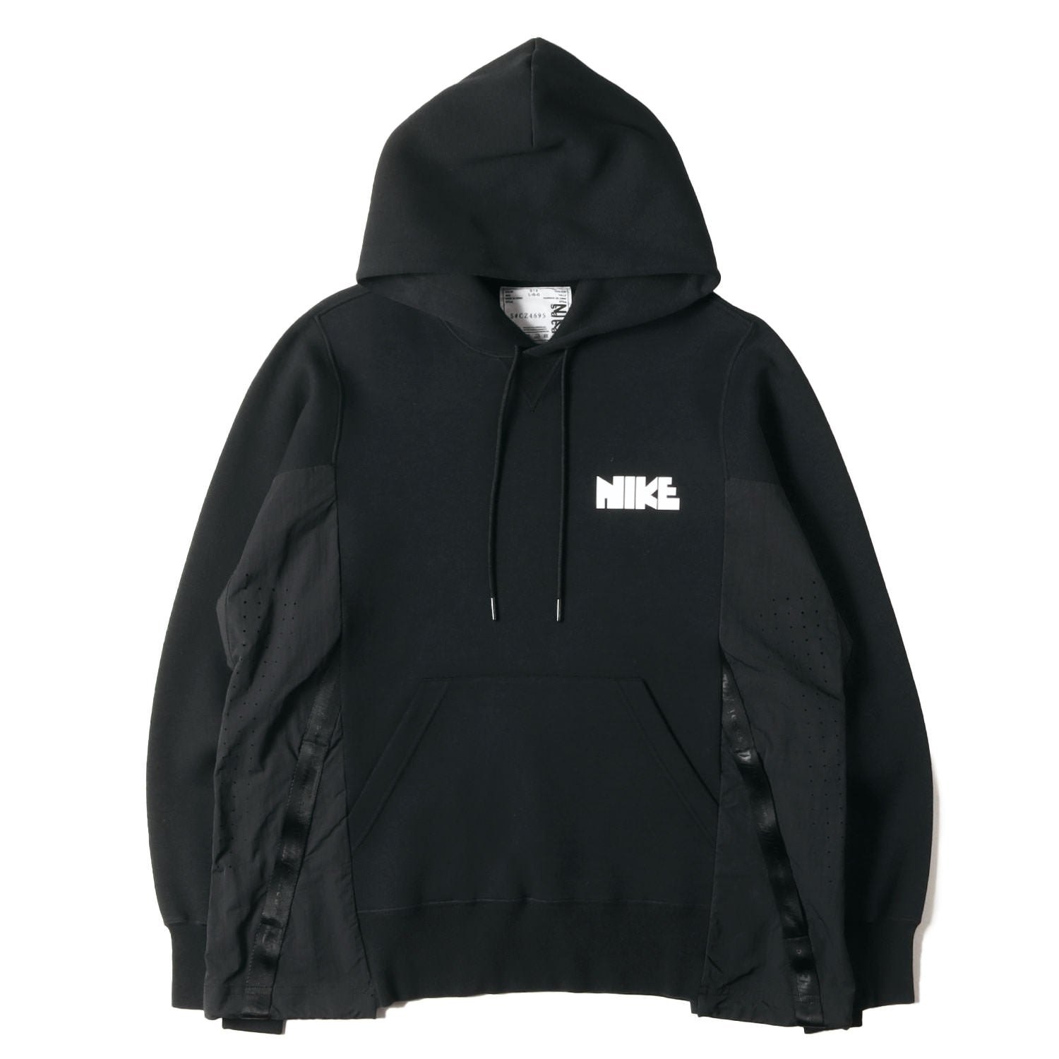 Sacai (サカイ) ×NIKE 再構築 ドッキング スウェットパーカー (NRG 