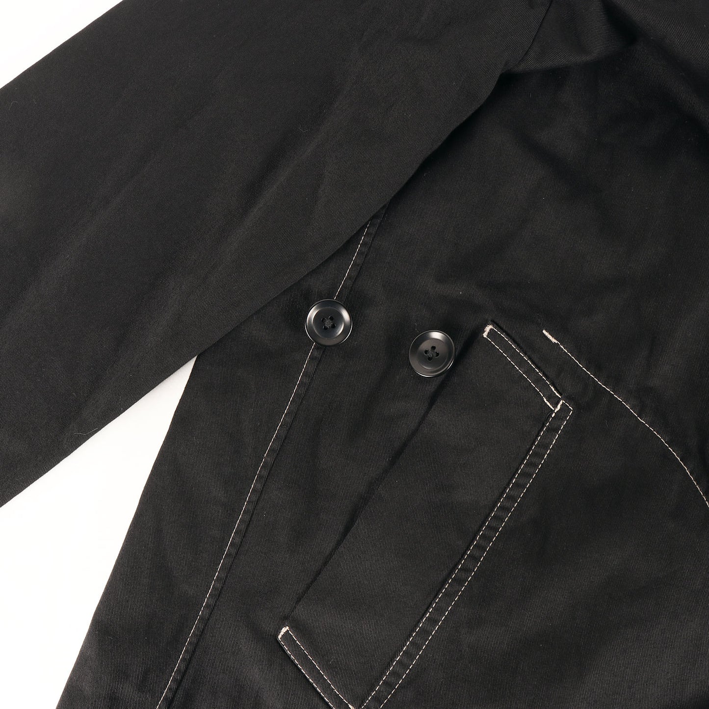 ガーメントダイ コットンツイル タイロッケン コート (3COTTON TWILL GARMENT DYED TIE-LOCKEN COAT)