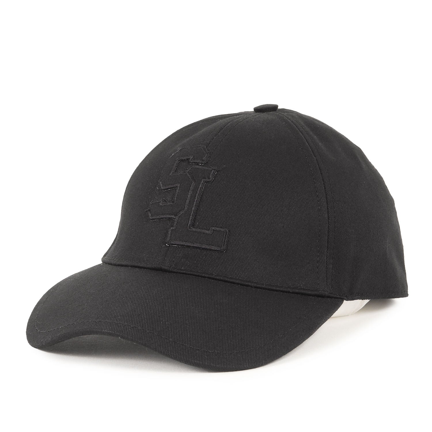 SAINT LAURENT SLロゴ ブラックキャップ 【公式通販】