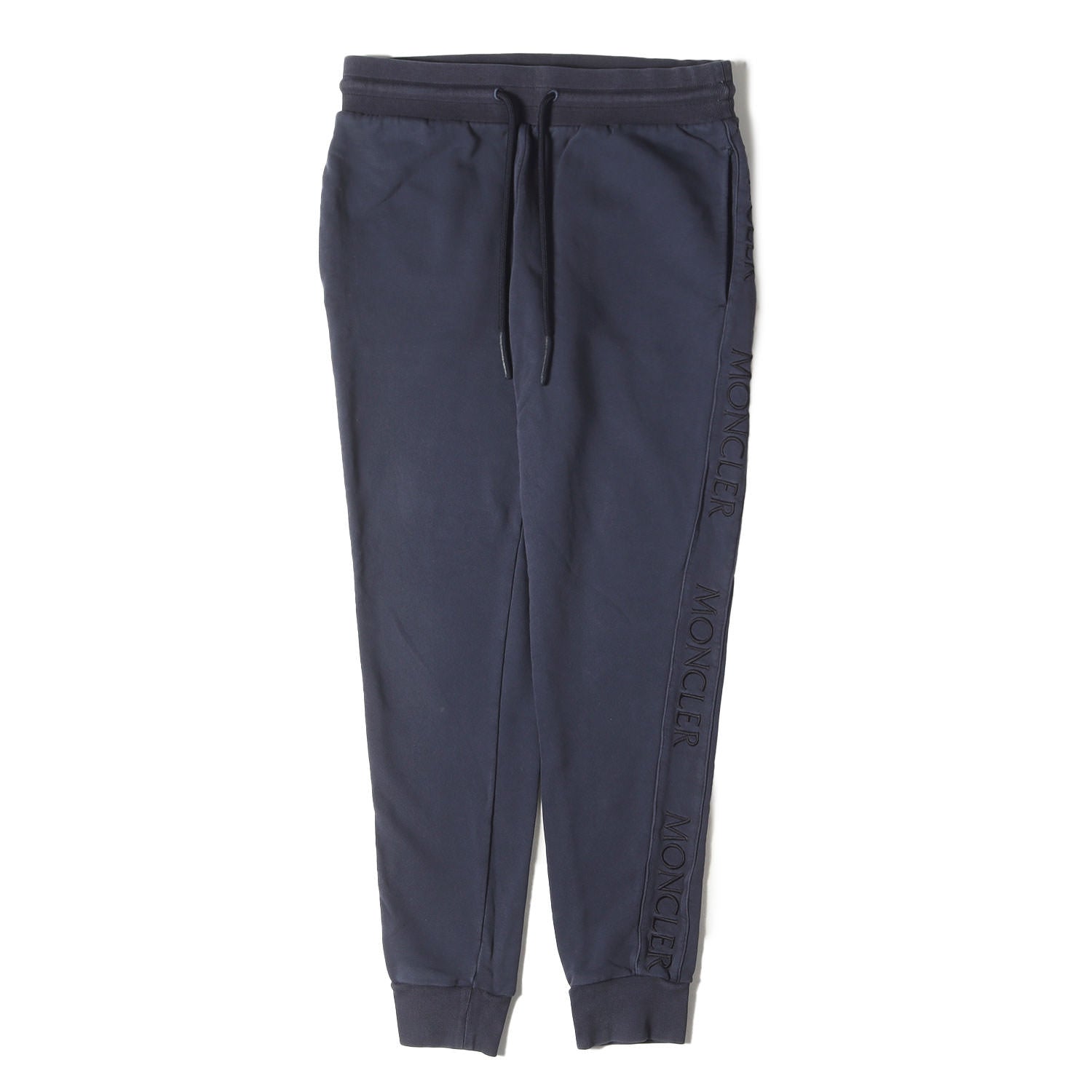 USED加工 サイドロゴ刺繍 スウェット ジョガーパンツ (PANTALONE - Main Image