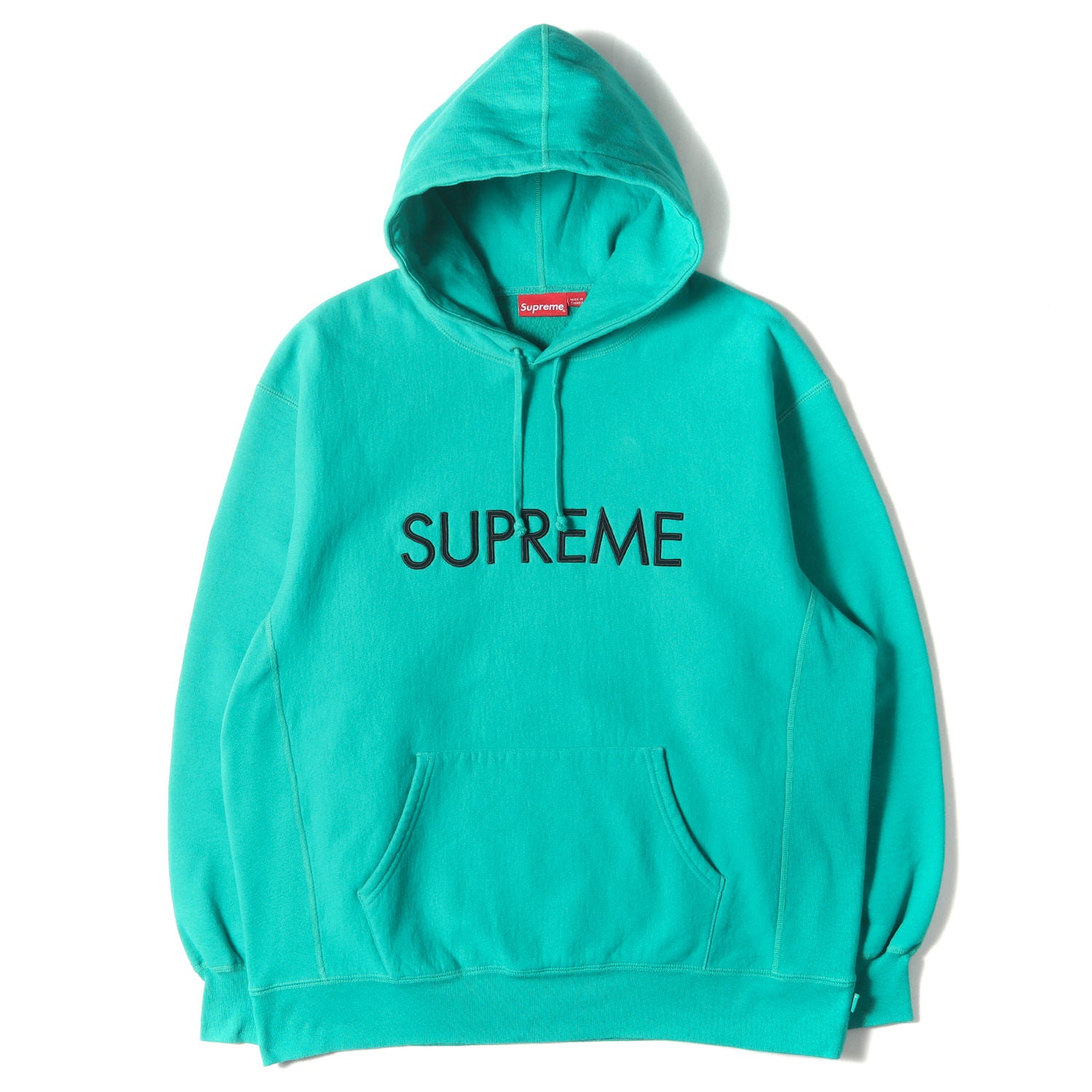 22AW キャピタルレター ブランドロゴ スウェット パーカー (Capital 