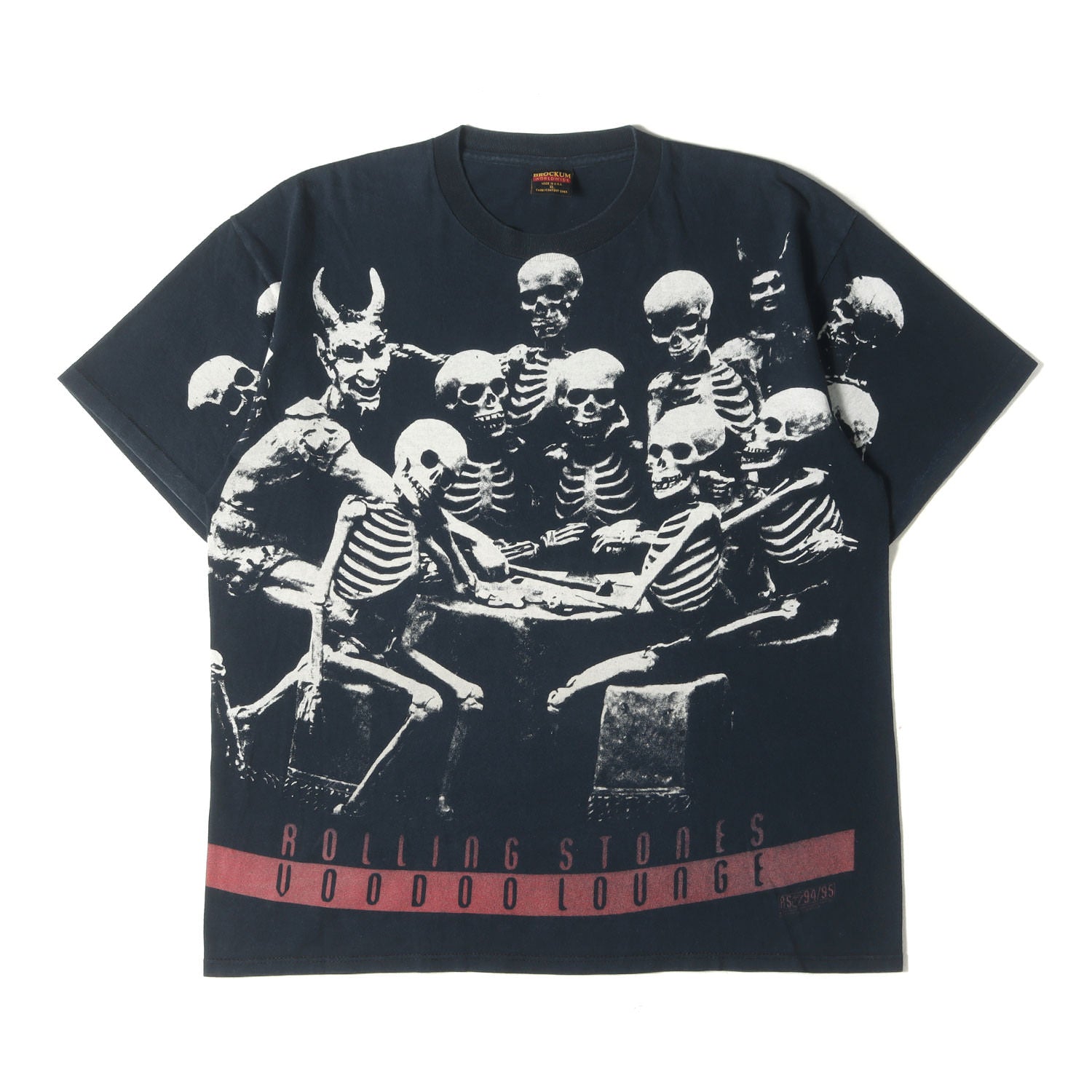 90s オールオーバー スカル Tシャツ (The Rolling Stones VOODOO