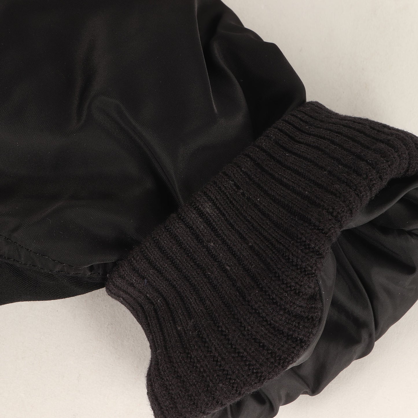 23SS ×Yohji Yamamoto POUR HOMME バックロゴ MA-1 ナイロン フライトジャケット (YN.MA-1 JACKET.NY)