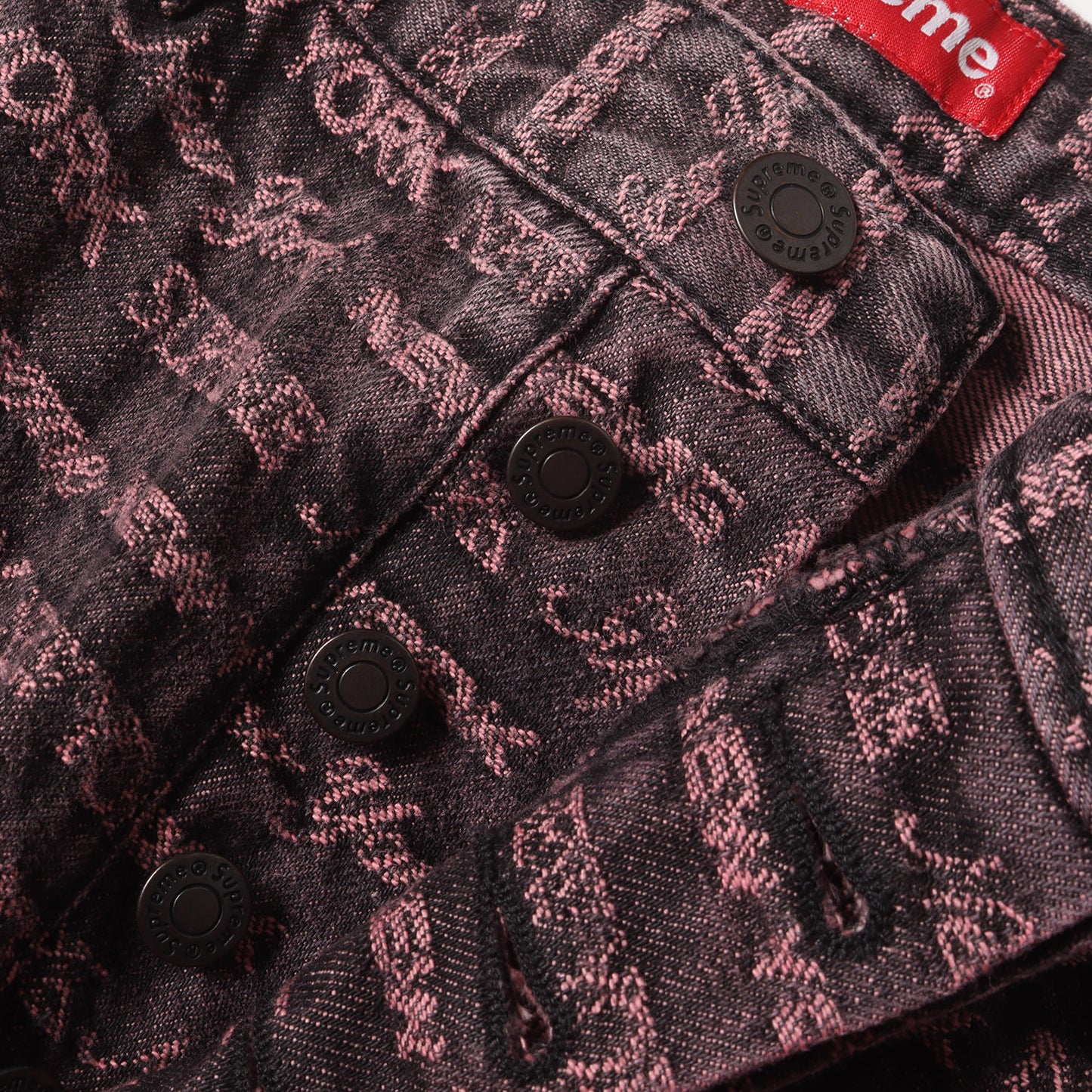 22AW 総柄 ジャカード デニムパンツ (Multi Type Jacquard Regular Jean)