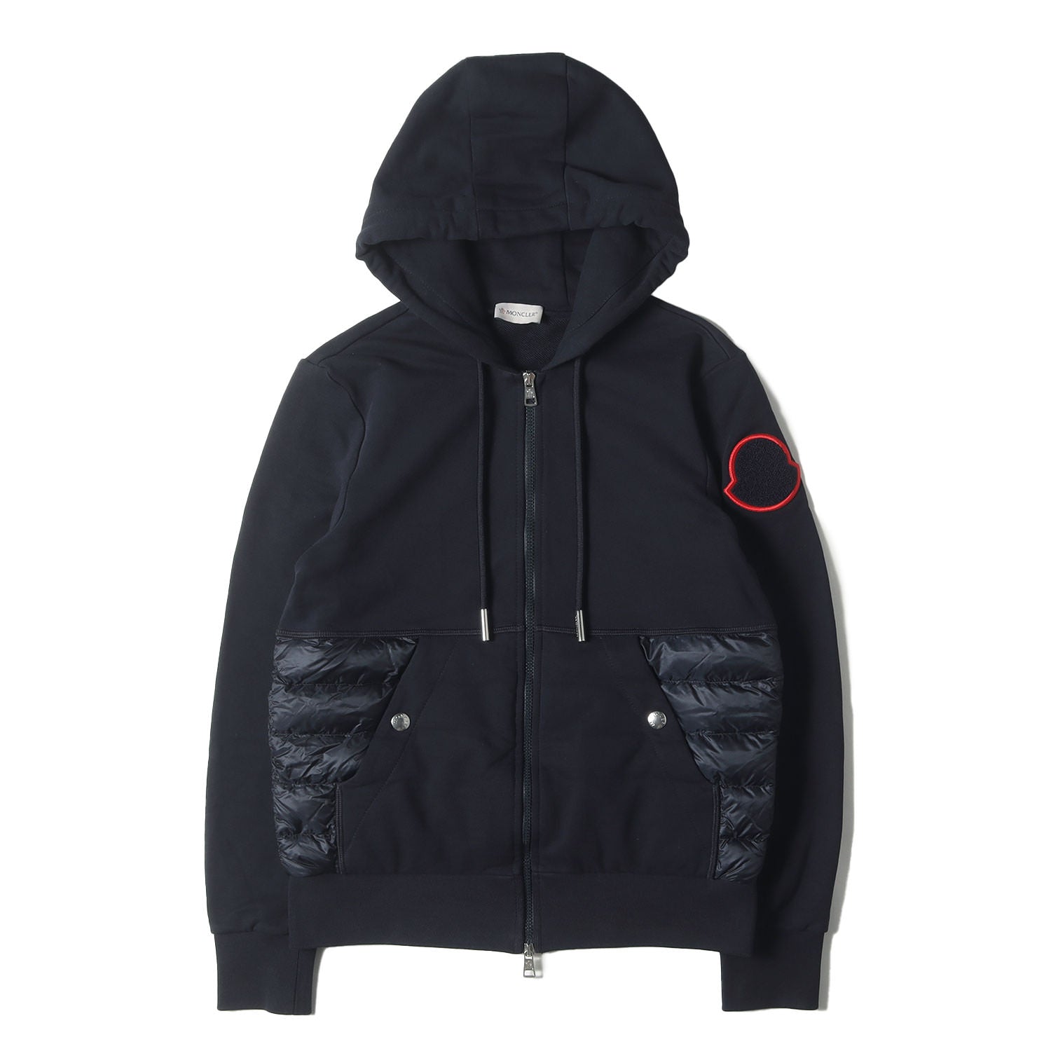 ダウン切替 フルジップ スウェットパーカー (MAGLIA CARDIGAN