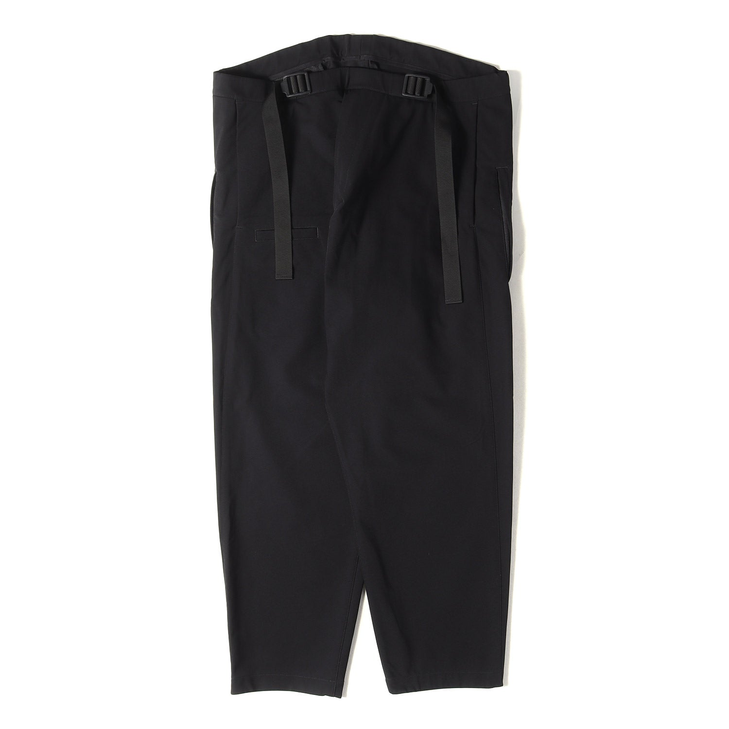 ACRONYM/アクロニウム P33-DS ブラック/ S ACRONYM (アクロニウム) ストレッチシェル ワイド テーパード パンツ