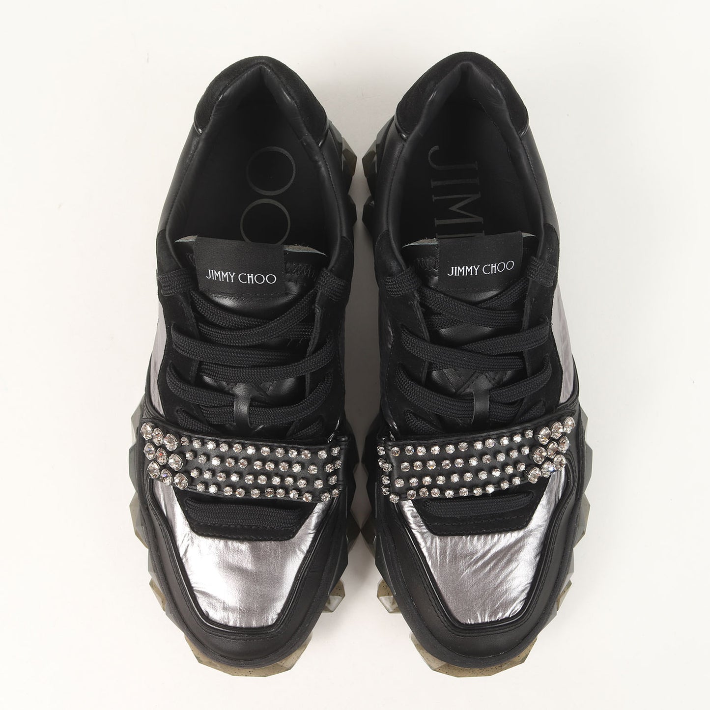 ダイヤモンドストラップ レザー ローカット スニーカー (Diamond X Strap)