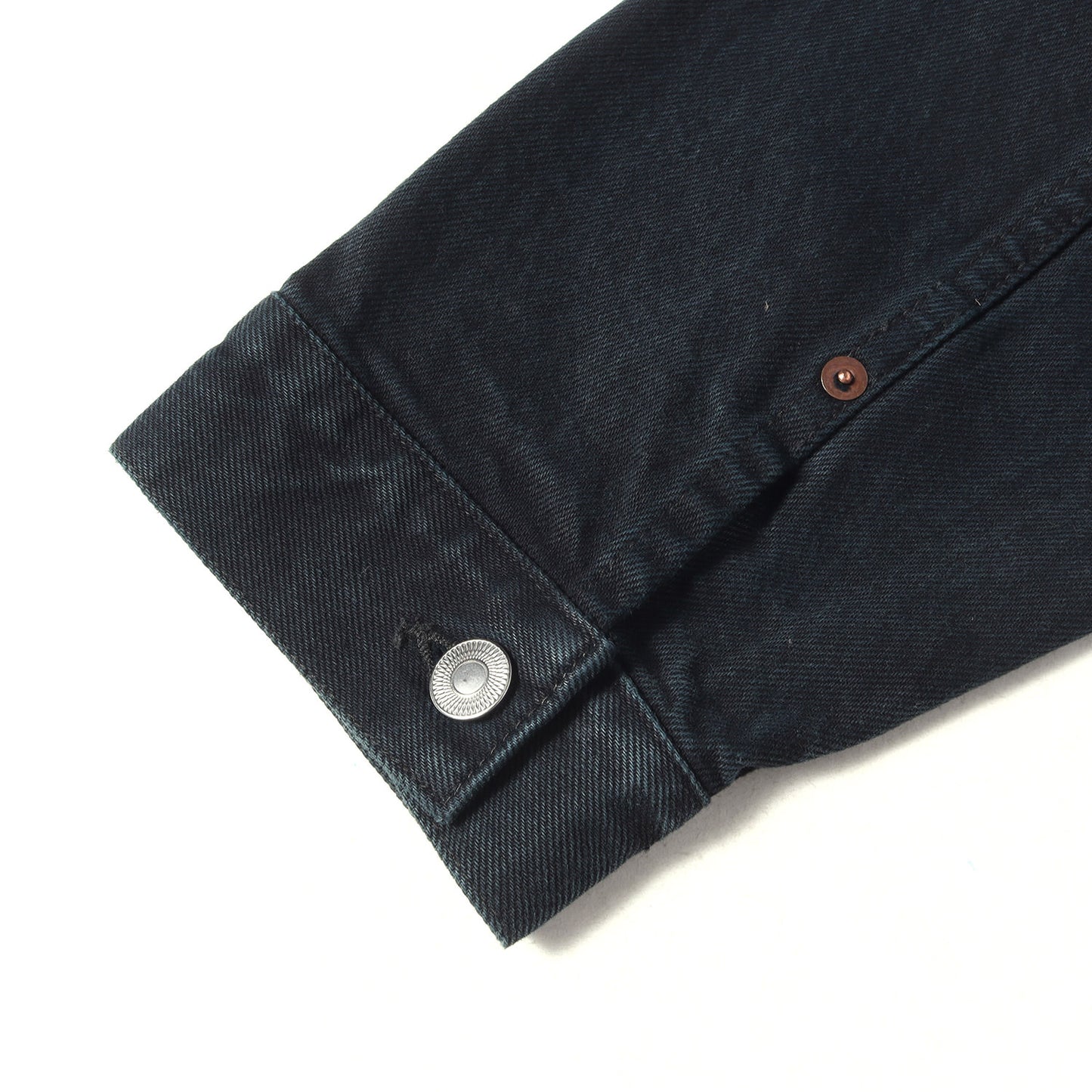 25AW ウォッシュ加工 2ndタイプ ブラック デニム ジャケット (2nd Type Black Denim Jacket)