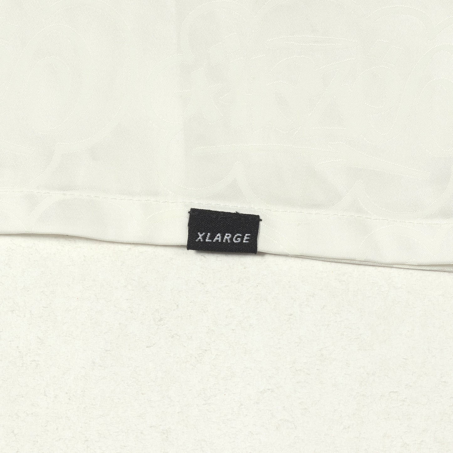 ×ERIC HAZE タギングロゴ モノグラム オープンカラー 半袖 ボタンシャツ (TAG JACQUARD S/S SHIRT)