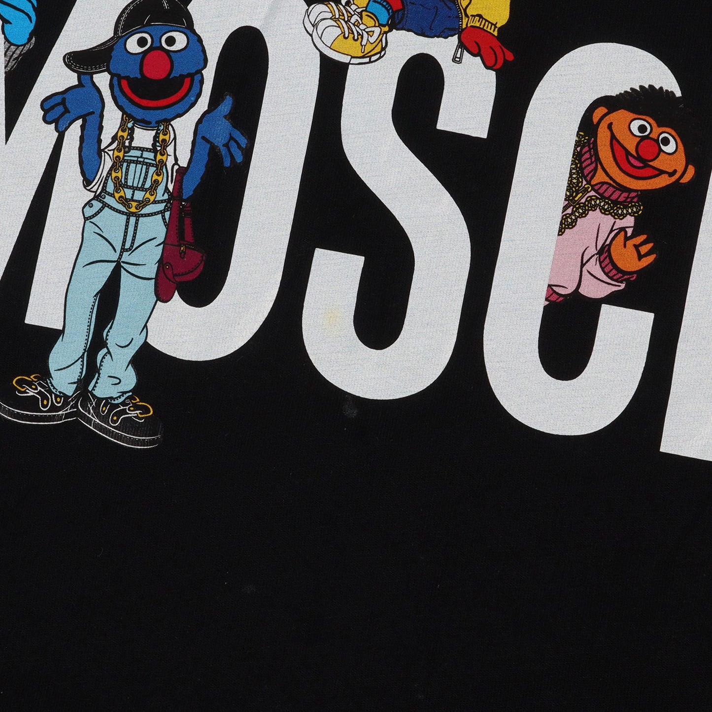 21SS ×Sesame Street グラフィック クルーネックTシャツ