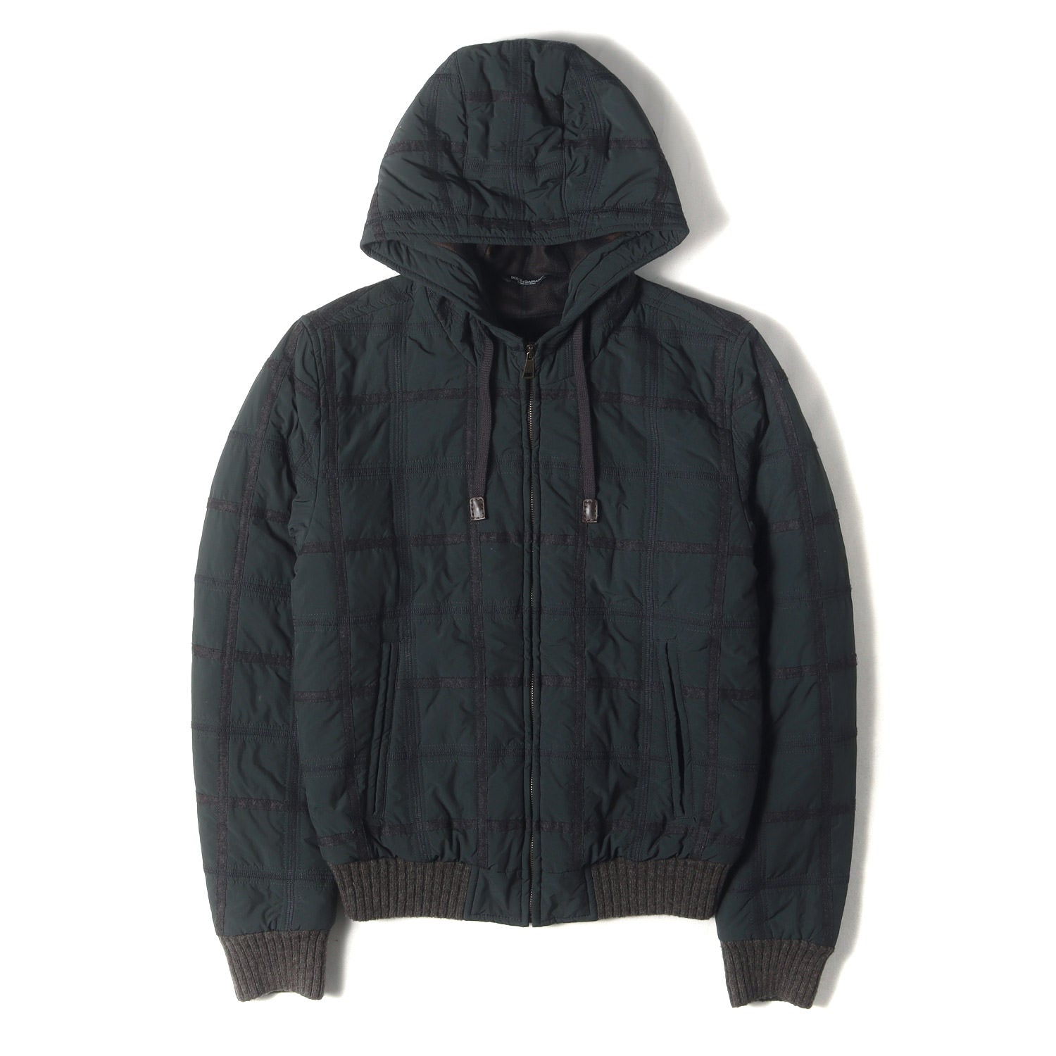 【デサントゴルフ】美品♡中綿ジャケット キルティング ジップロゴ ネイビー M デサントゴルフ】美品♡中綿ジャケット キルティング ジップロゴ