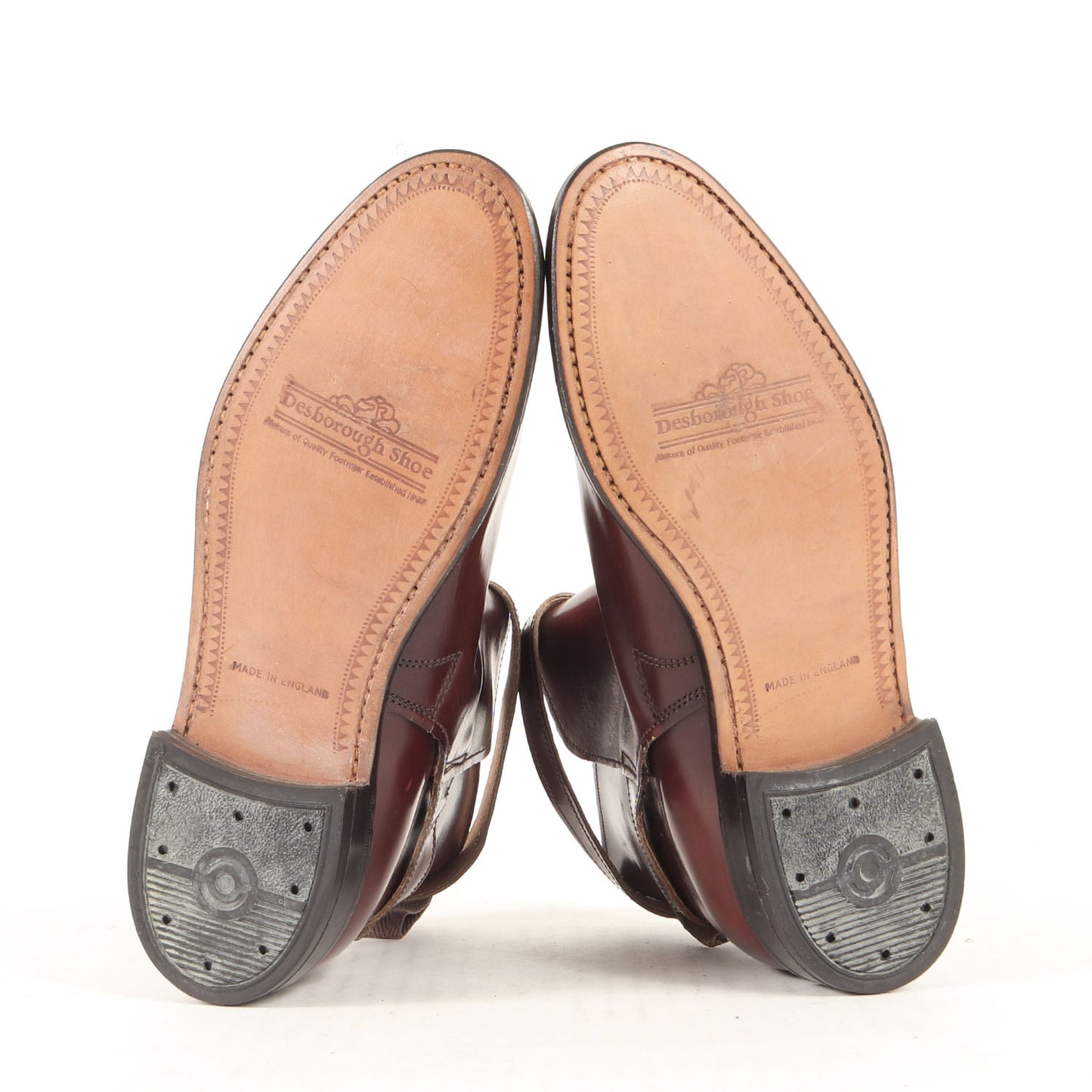 ストラップ付き レザー ブーツ