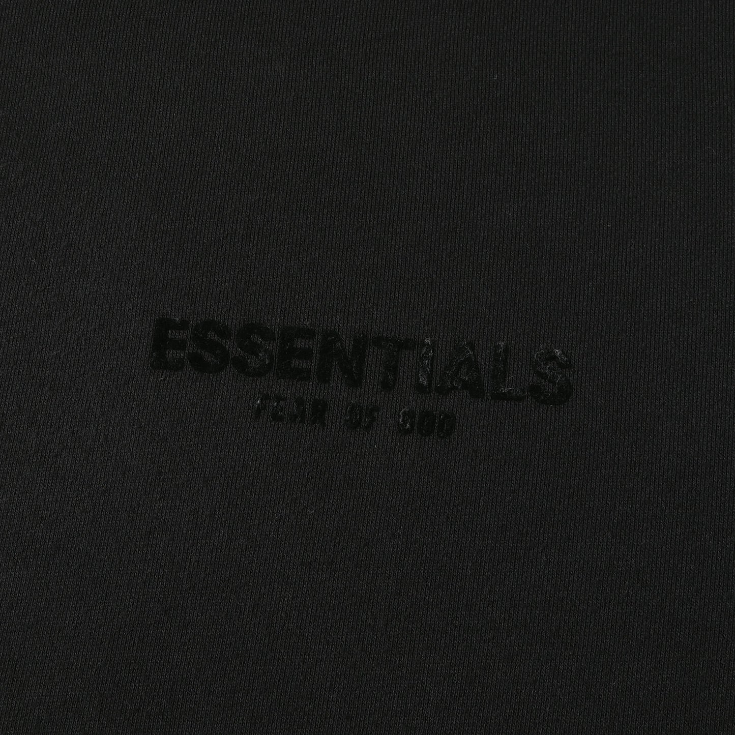 FOG ESSENTIALS フロッキープリント スウェットパーカー